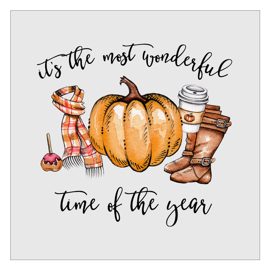 Its The Most Wonderful Time Of The Year - Fall DTF Transfer