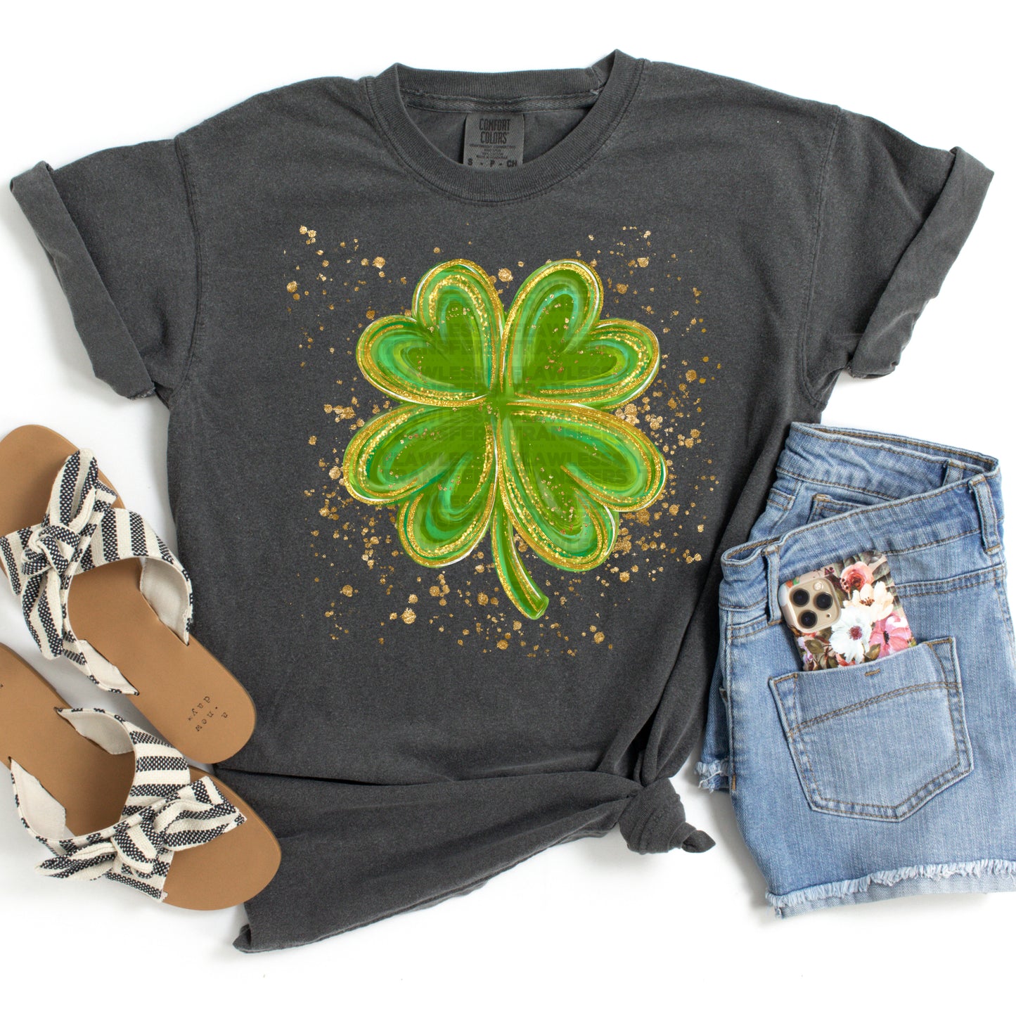 4 Leaf Clover #3872 DTF Transfer