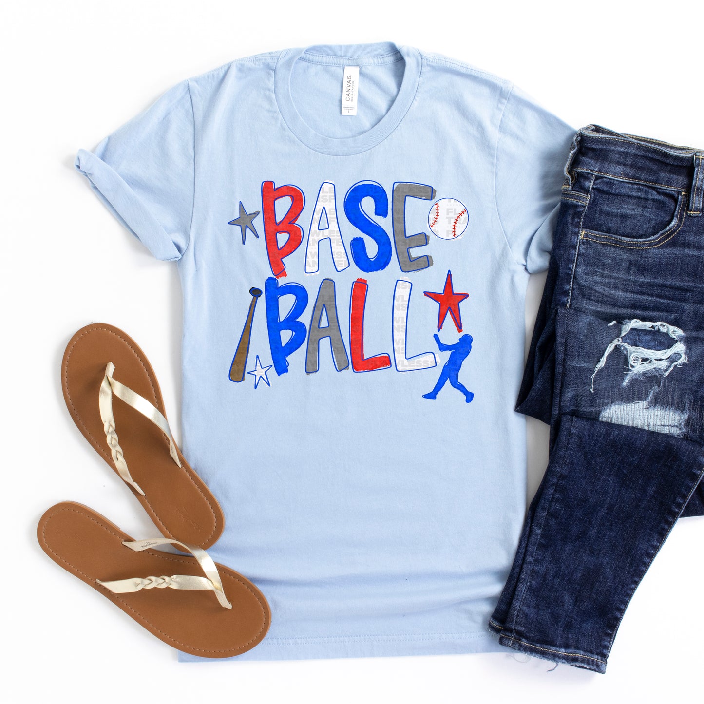 Baseball Vibrant #3031 DTF Transfer