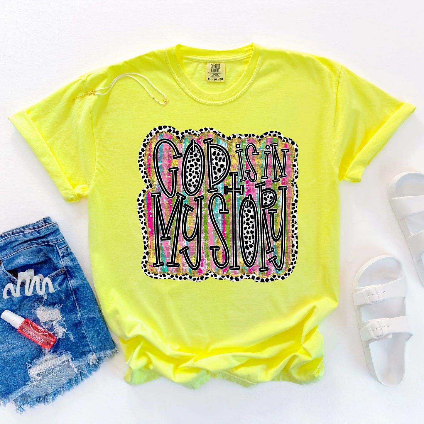 God Is In My Story #2962 DTF Transfer