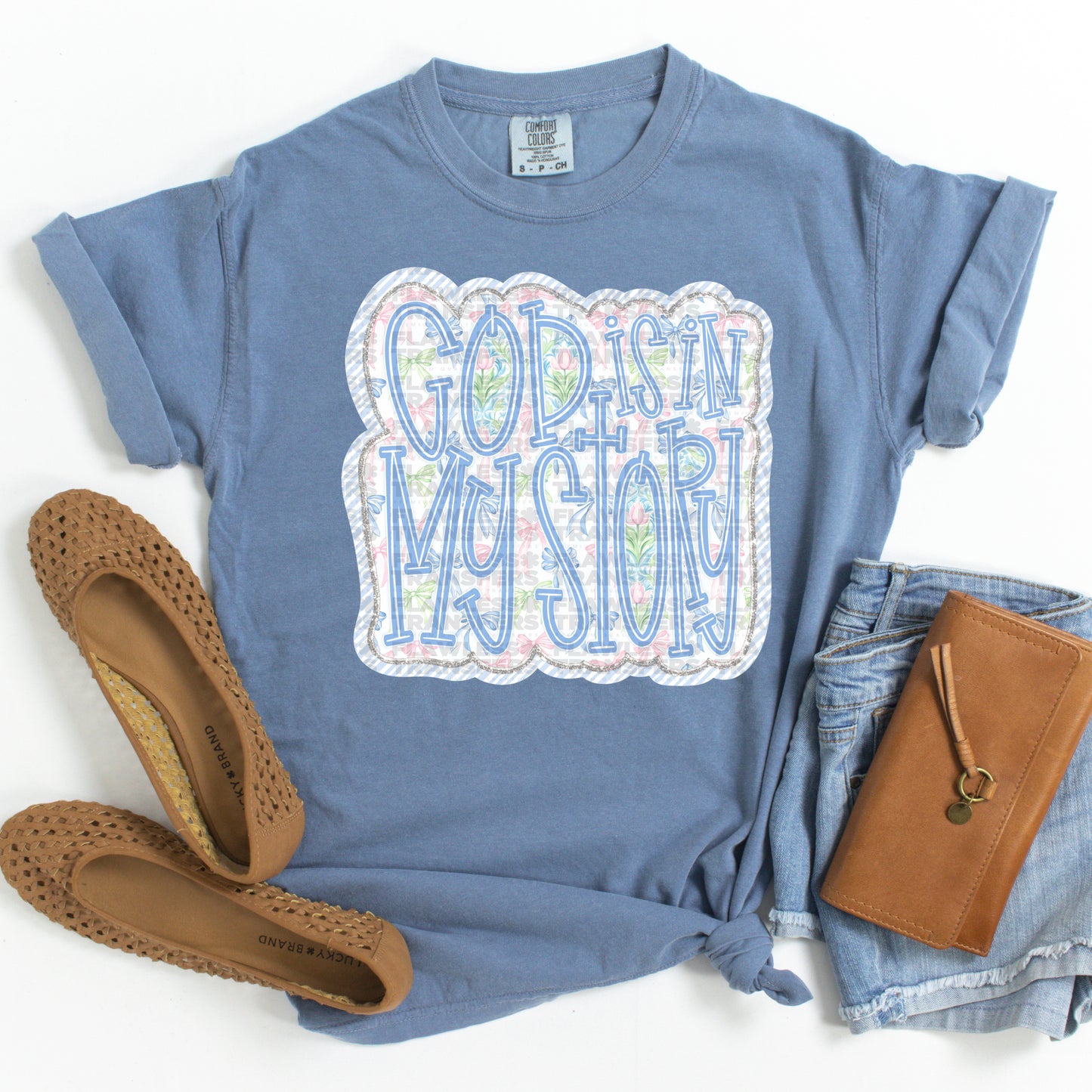 God Is In My Story #2963 DTF Transfer