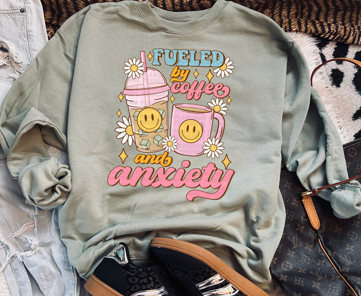 Fueled By Coffee #1017 - DTF Transfer