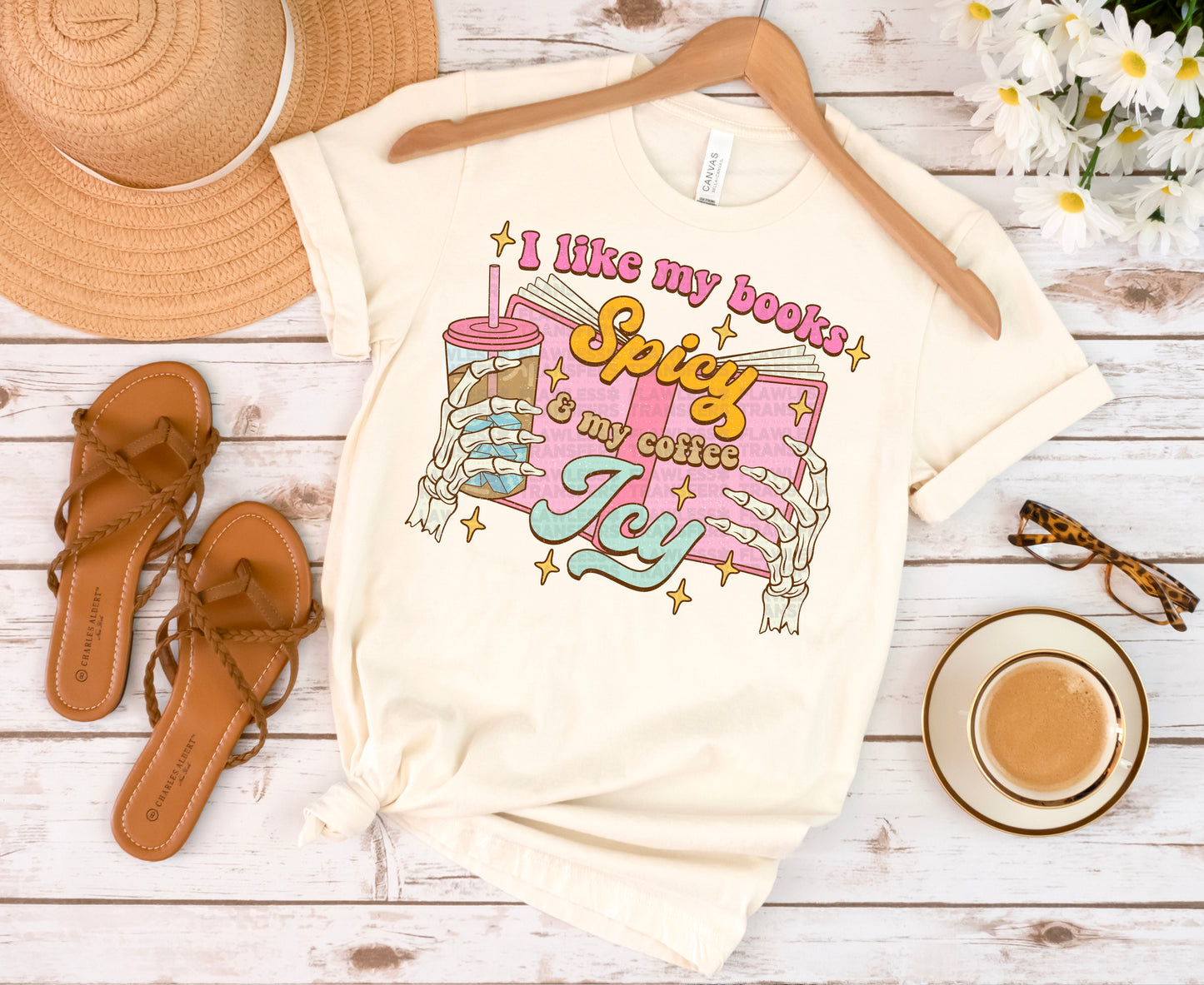 I Like My Books Spicy #1016 - DTF Transfer