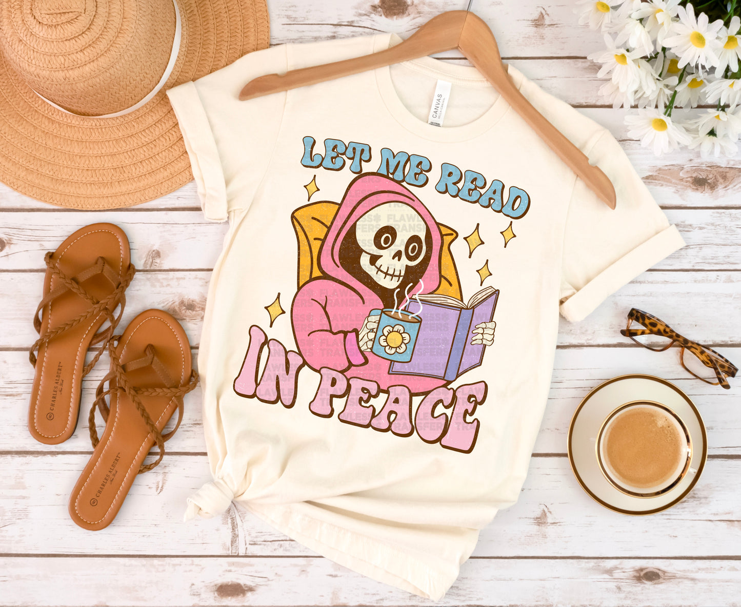 Let Me Read In Peace #1014 - DTF Transfer