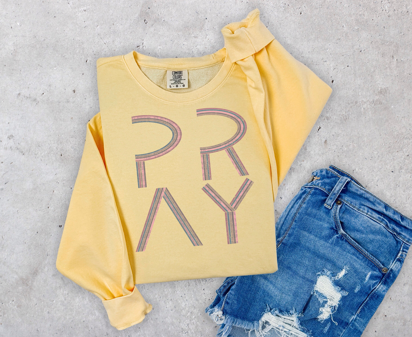 Pray #1065 - DTF Transfer