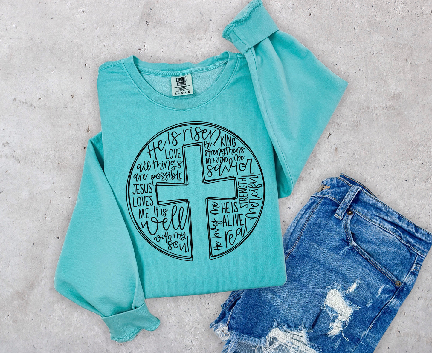 Cross Circle #1069 - DTF Transfer