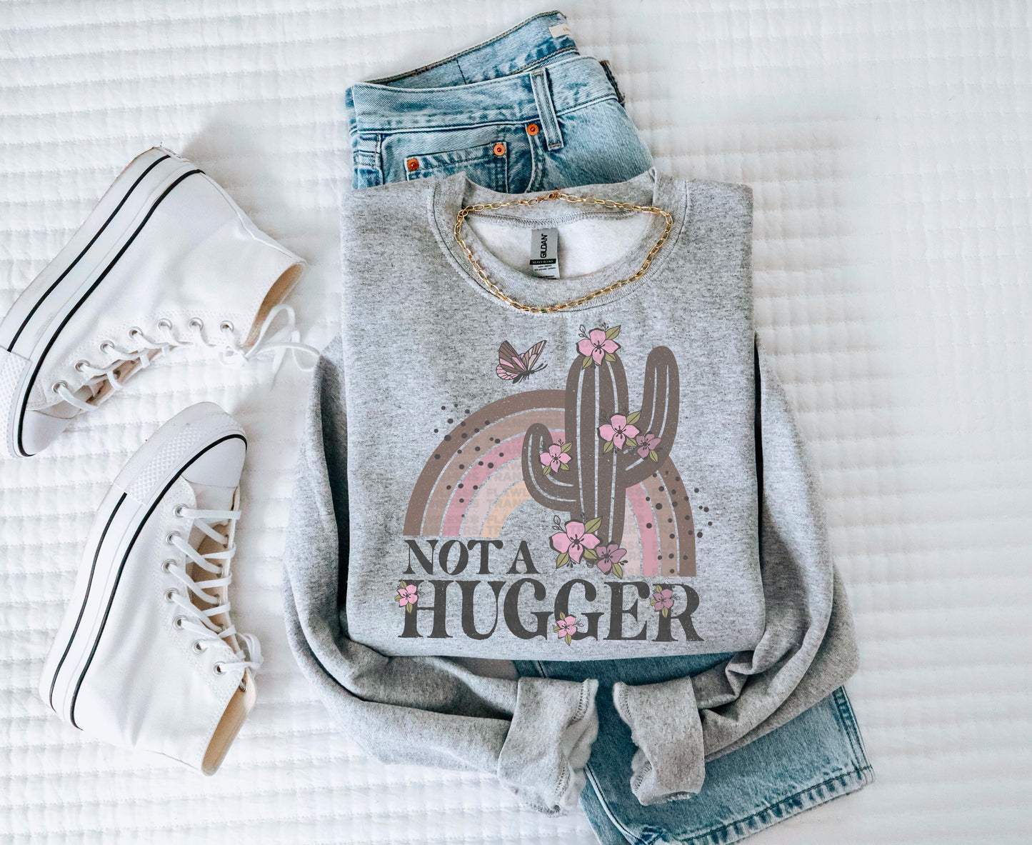 Not A Hugger #1172 DTF Transfers