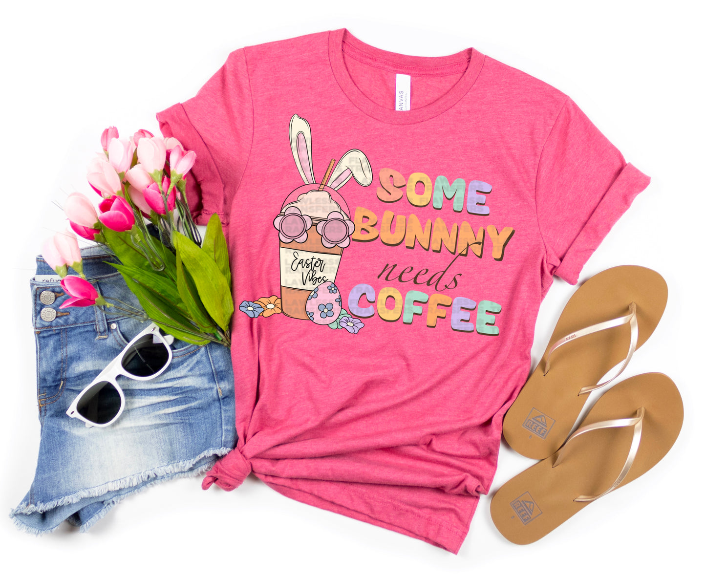 Some Bunny Needs Coffee #1167 - DTF Transfers