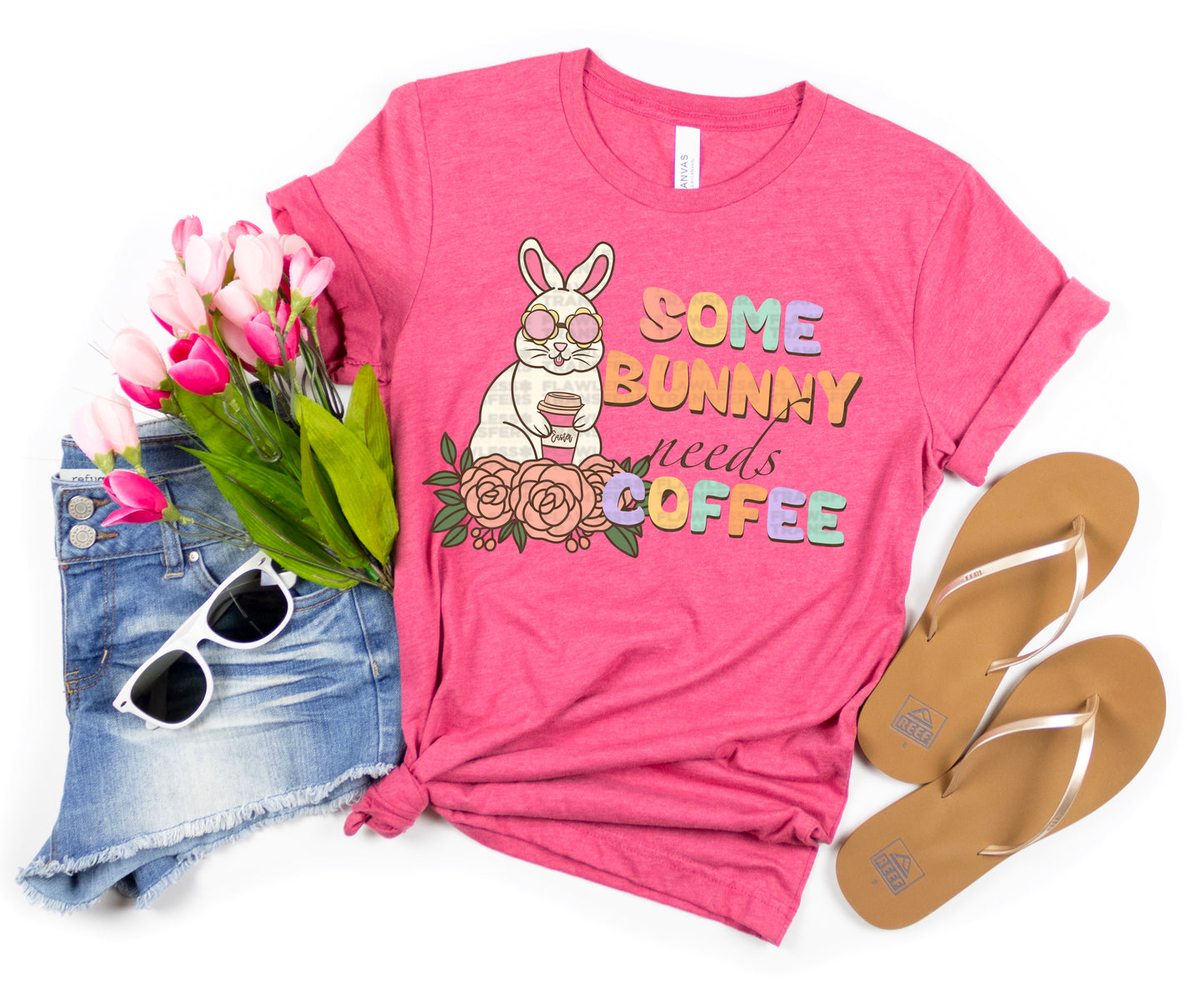 Some Bunny Needs Coffee #1169 - DTF Transfers