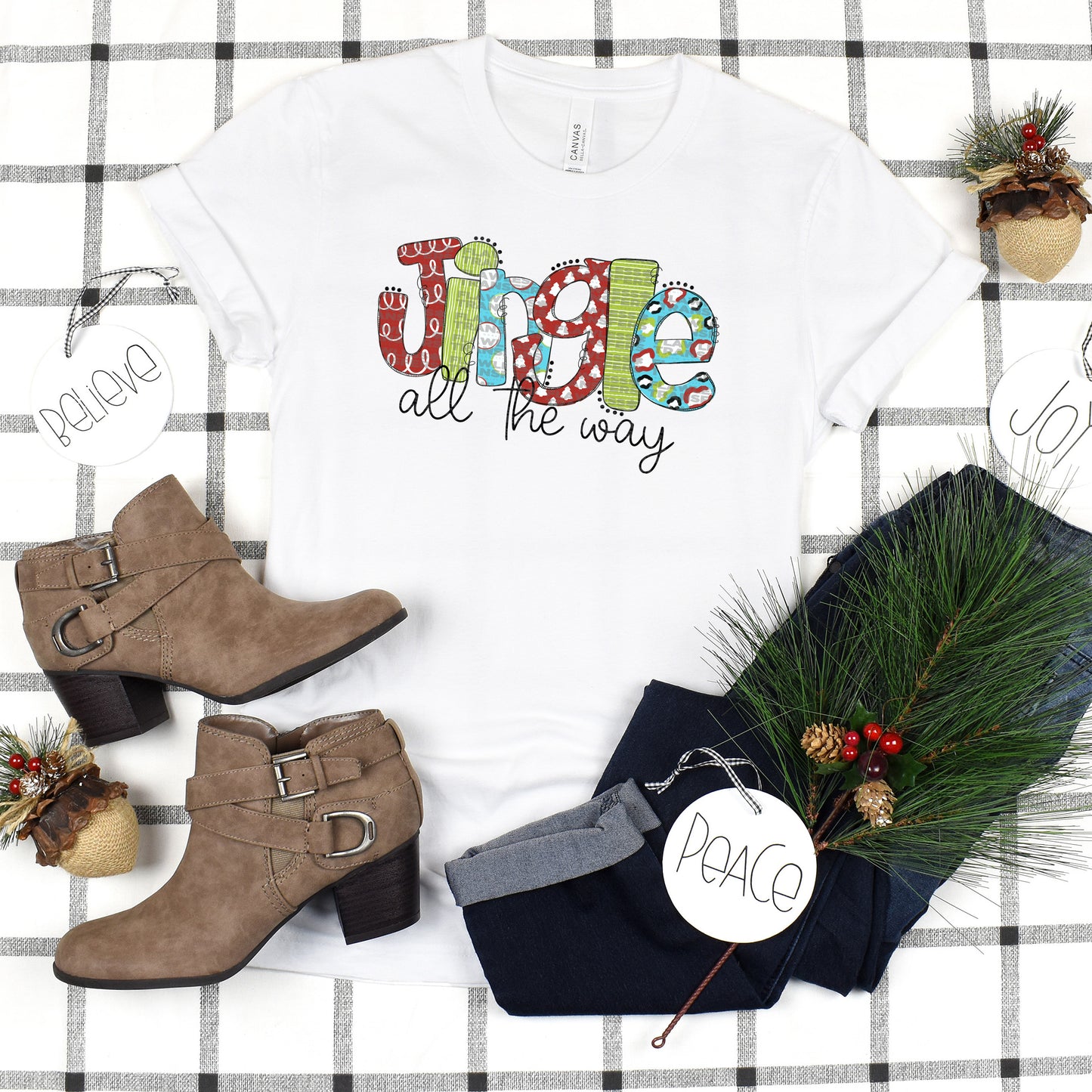 Jingle All The Way #2894 DTF Transfer