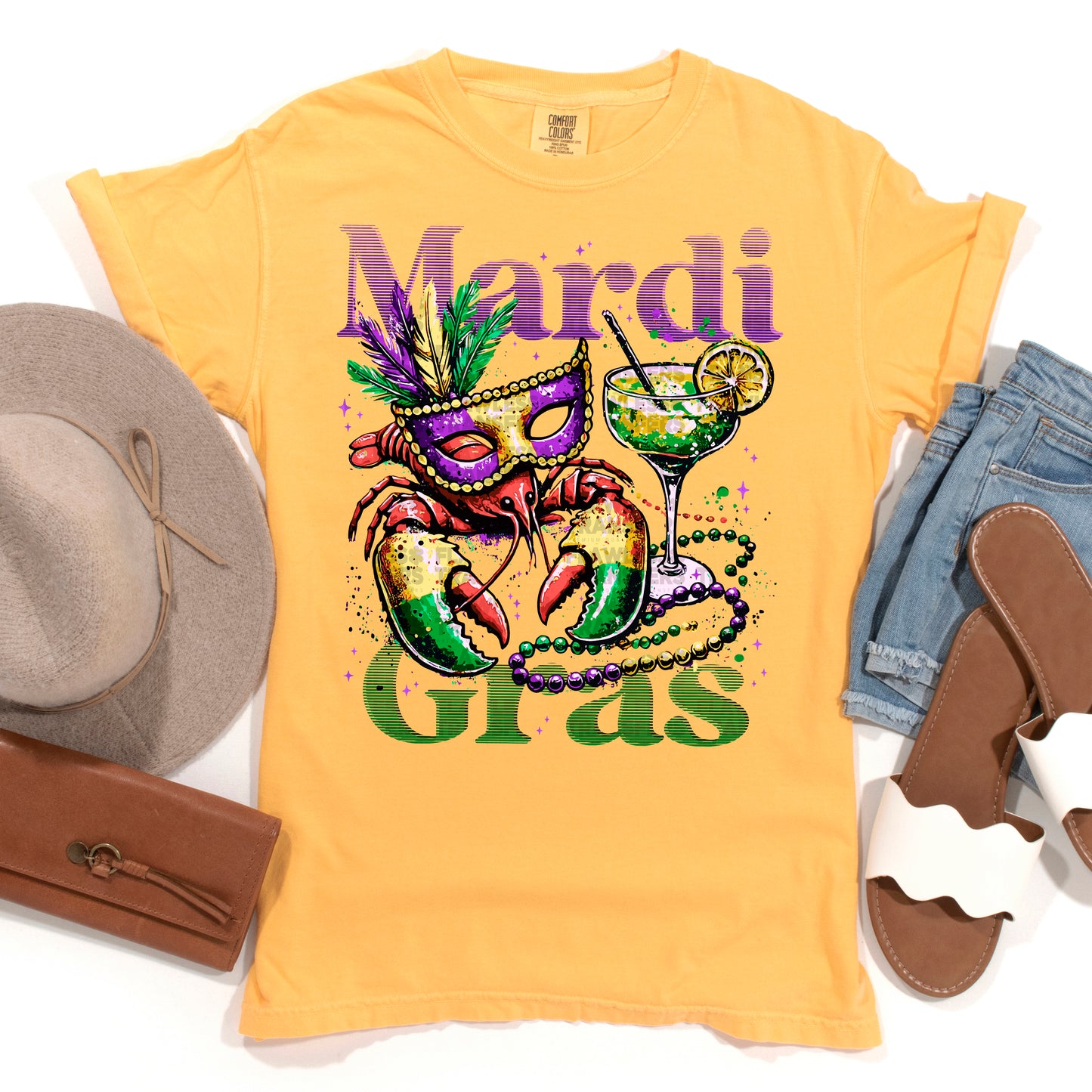 Mardi Gras #3063 DTF Transfer