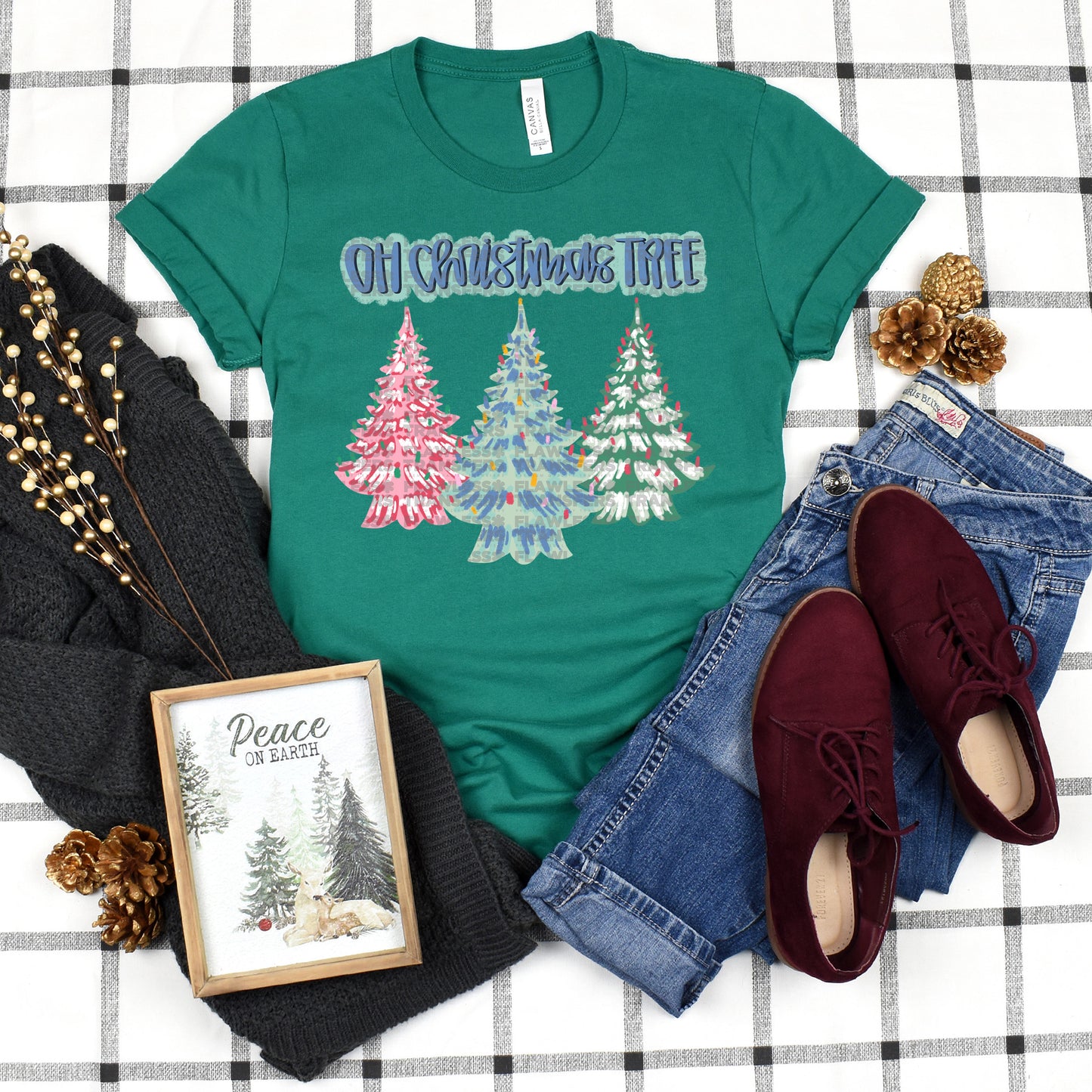 Oh Christmas Tree DTF Transfer