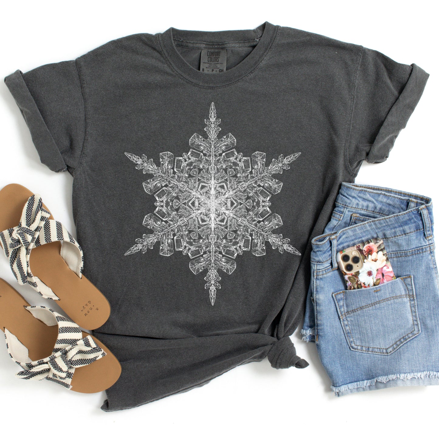 Snowflake #2923 DTF Transfer