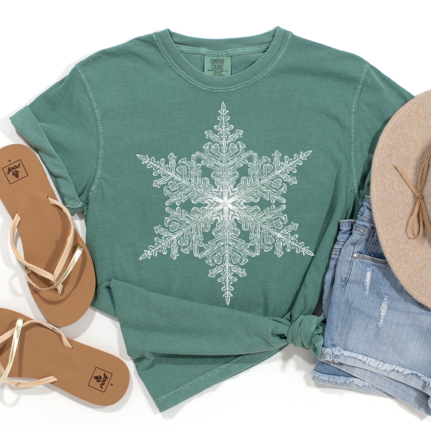 Snowflake #2924 DTF Transfer