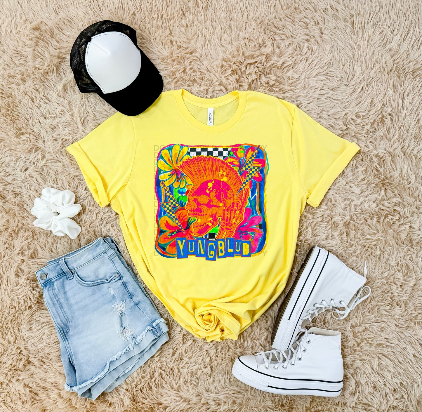 Neon Music Bands #2297 DTF Transfer