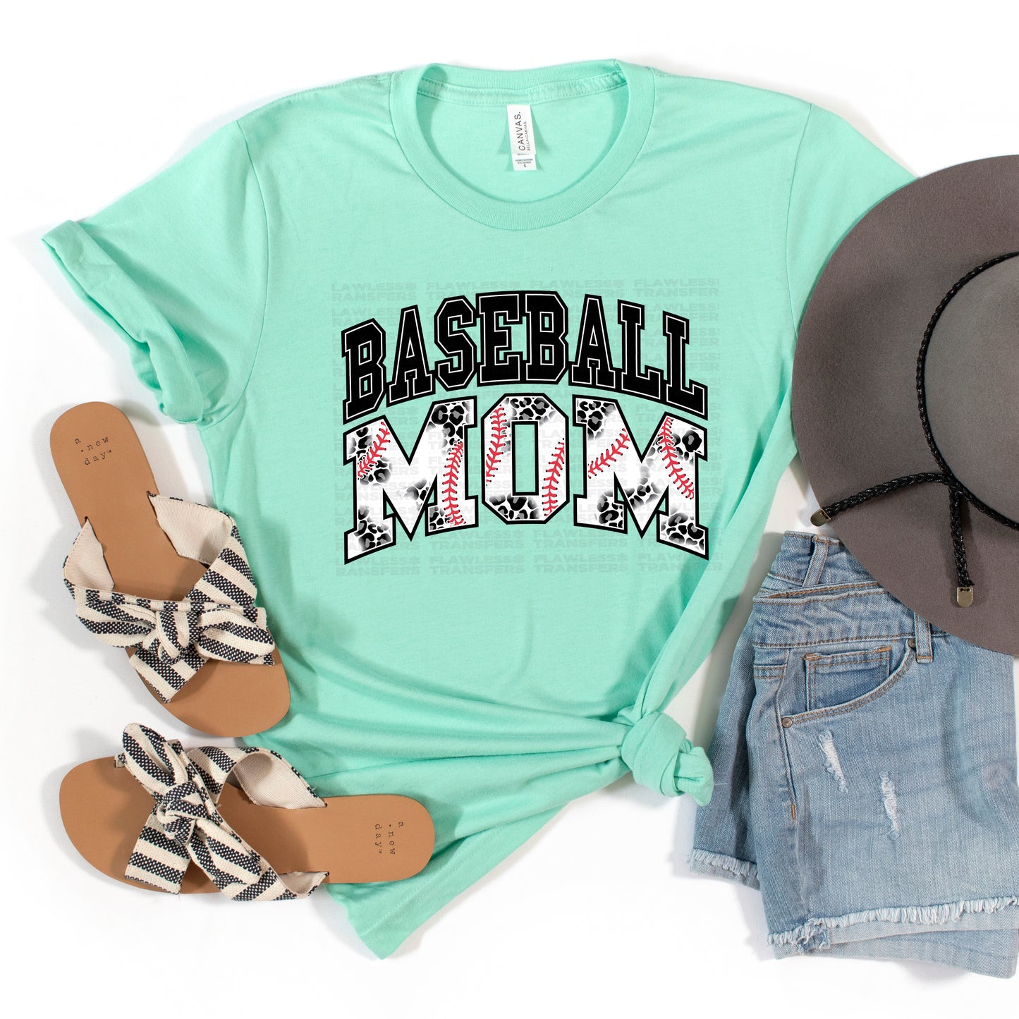 Baseball Mom - Design 10 DTF Transfer