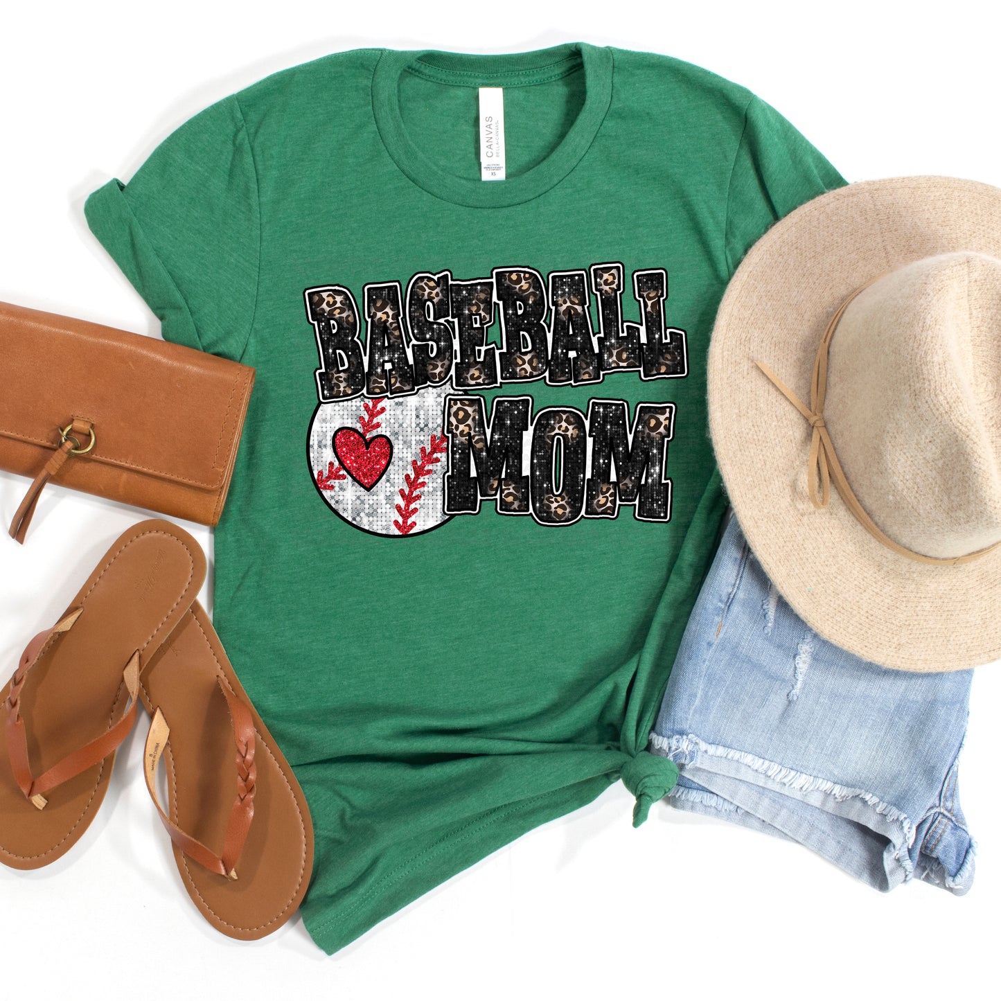 Baseball Mom - Design 12 DTF Transfer