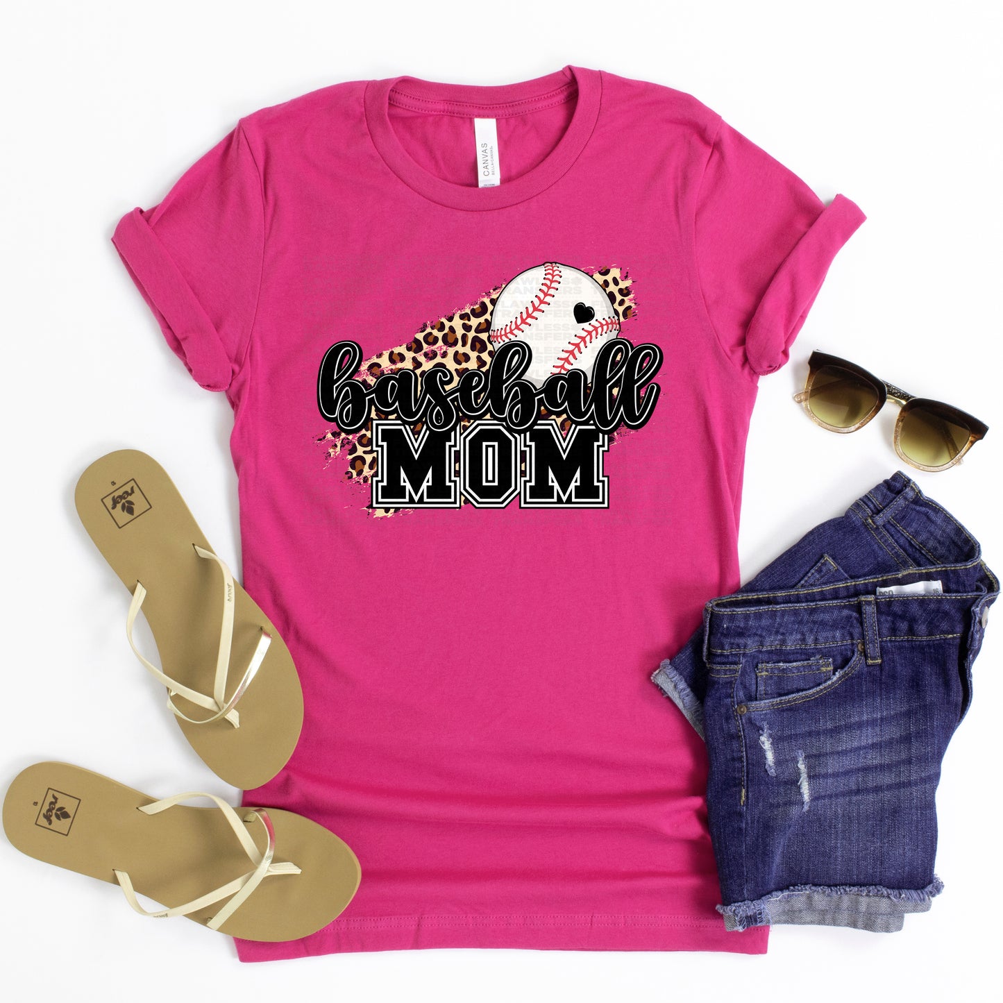 Baseball Mom - Design 8 DTF Transfer