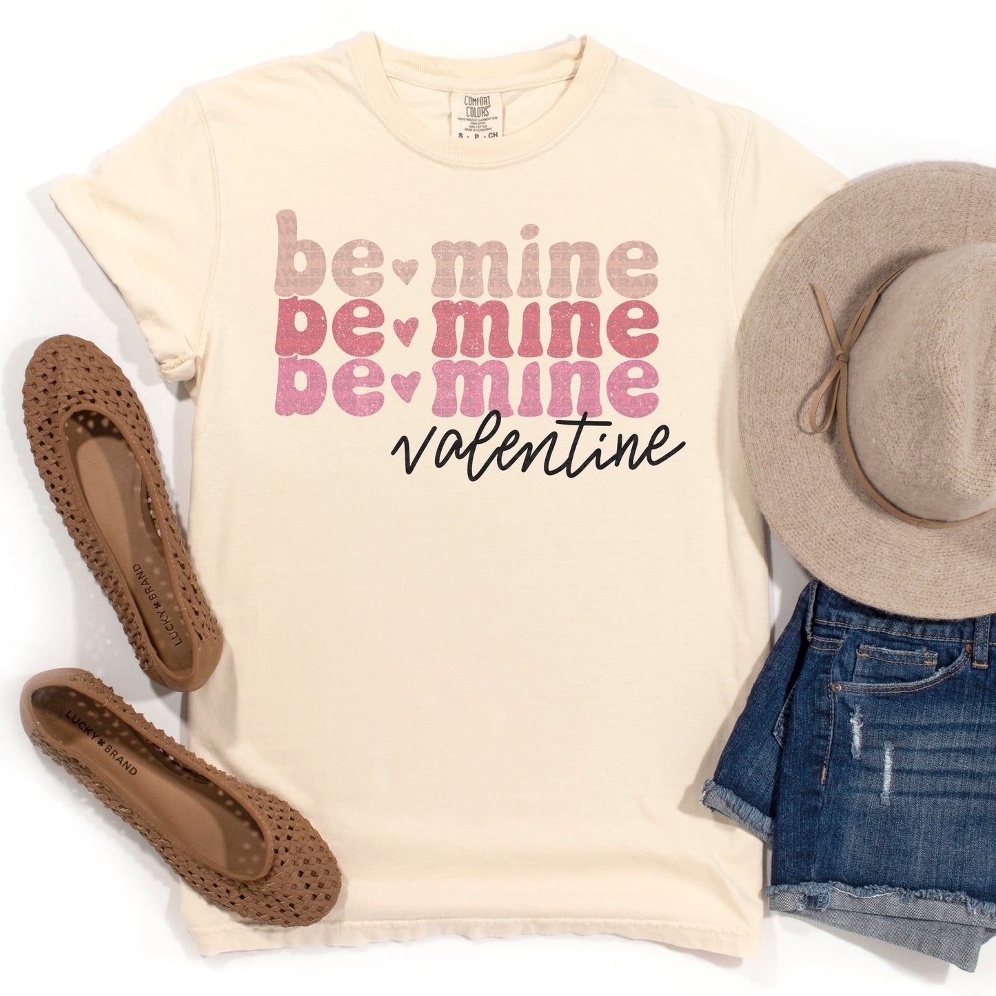 Be Mine Valentine Stacked DTF Transfer