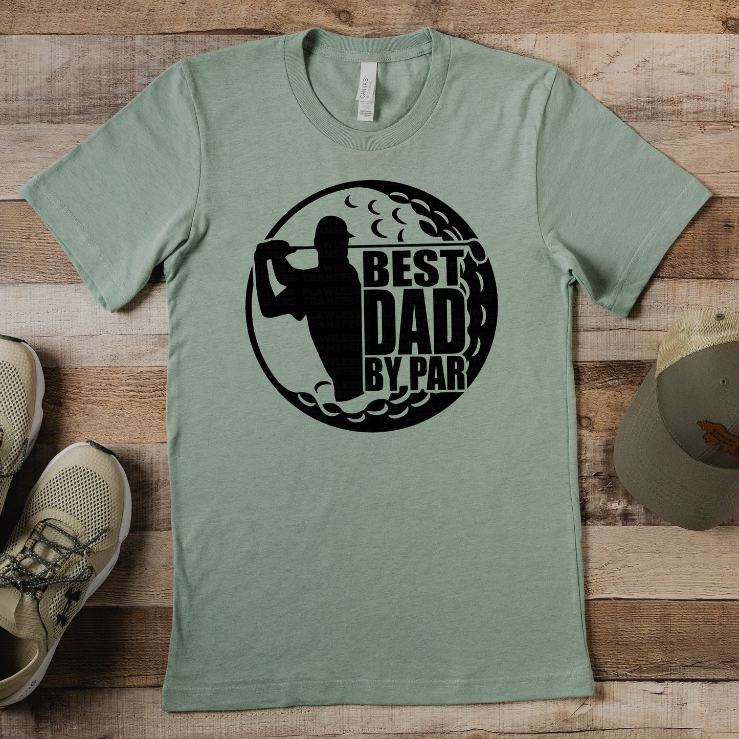Best Dad By Par #2106 DTF Transfer