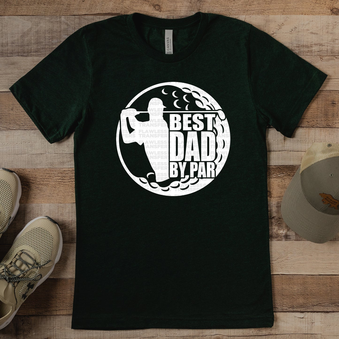 Best Dad By Par #2106 DTF Transfer