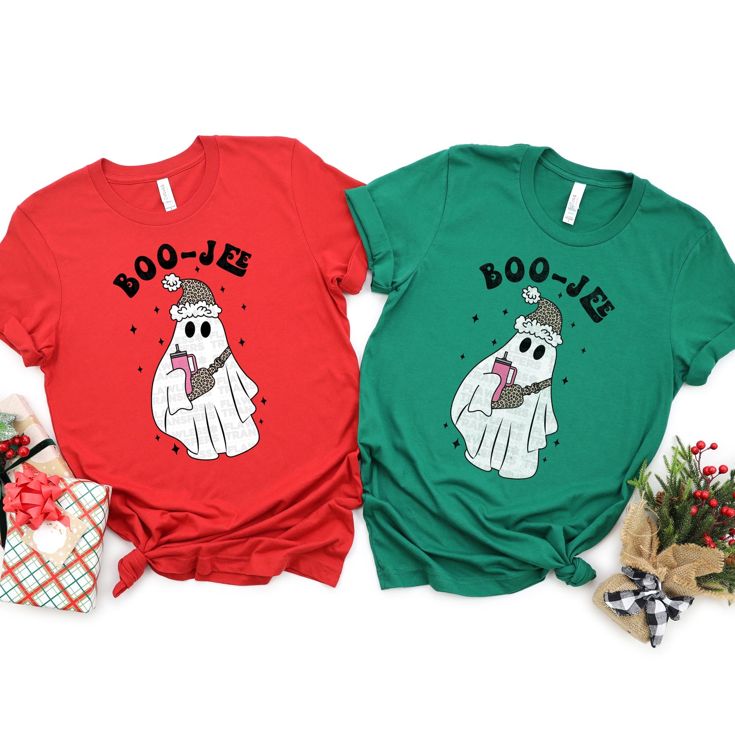 Boo-jee Christmas Ghost DTF Transfer