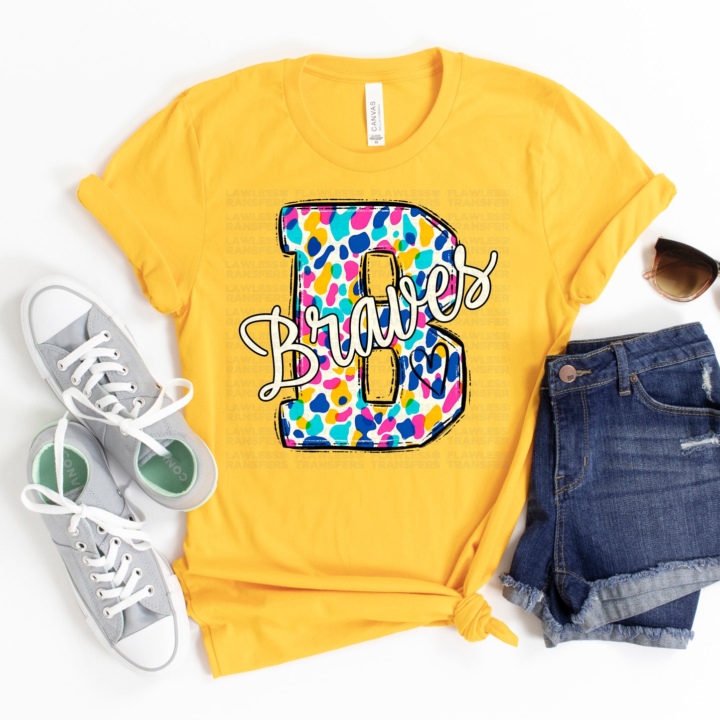 Braves Bright Spots DTF Transfer