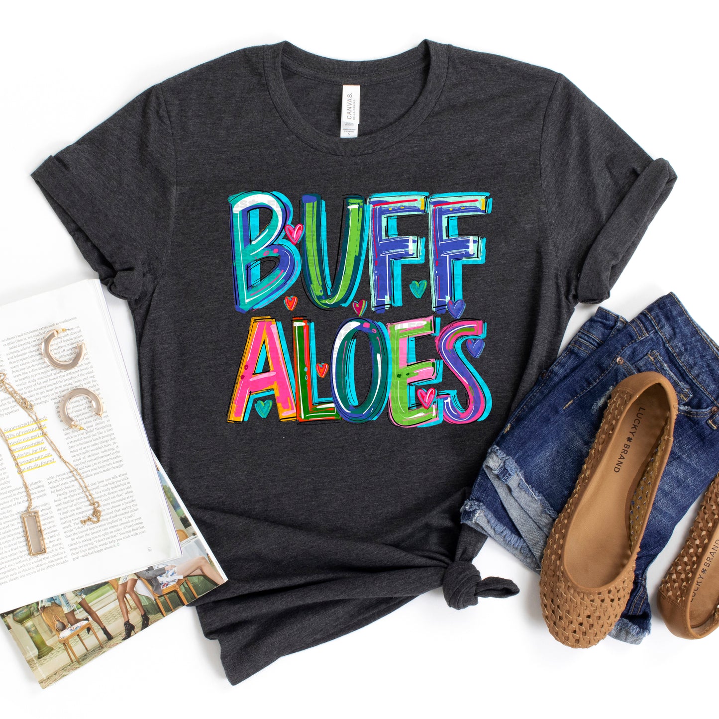 Buffaloes Cheery Words DTF Transfer