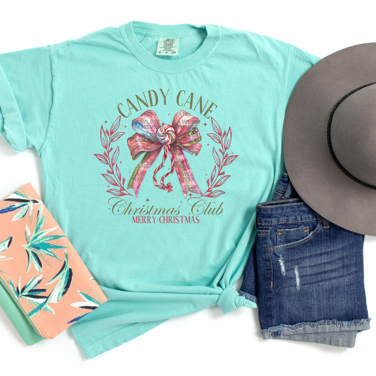 Candy Cane Christmas Club - Design 2 DTF Transfer