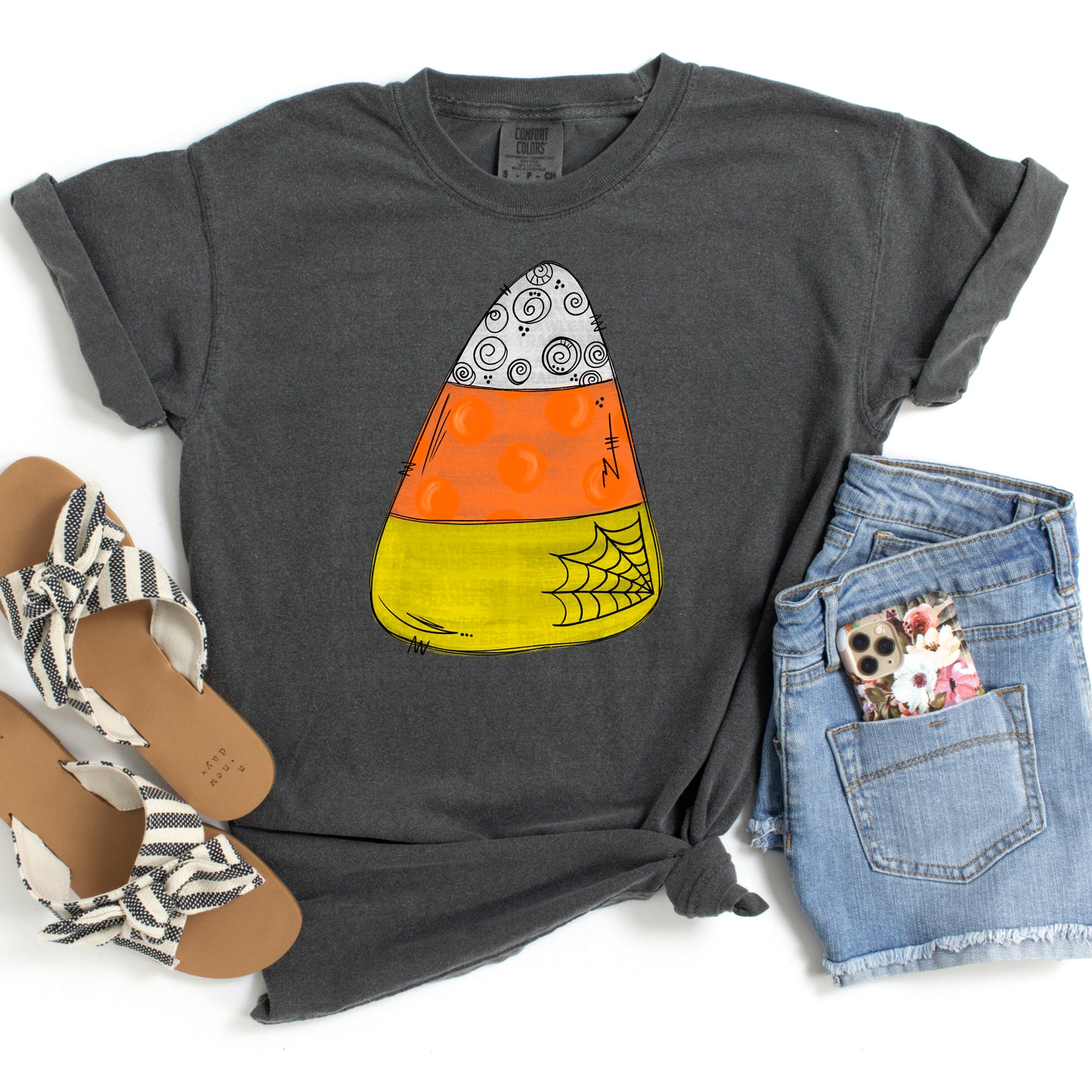 Candy Corn #2270 DTF Transfer