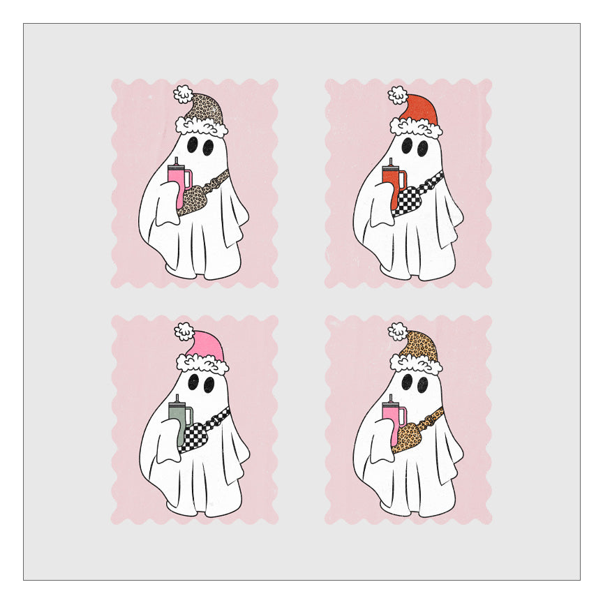 Christmas Ghosts DTF Transfer