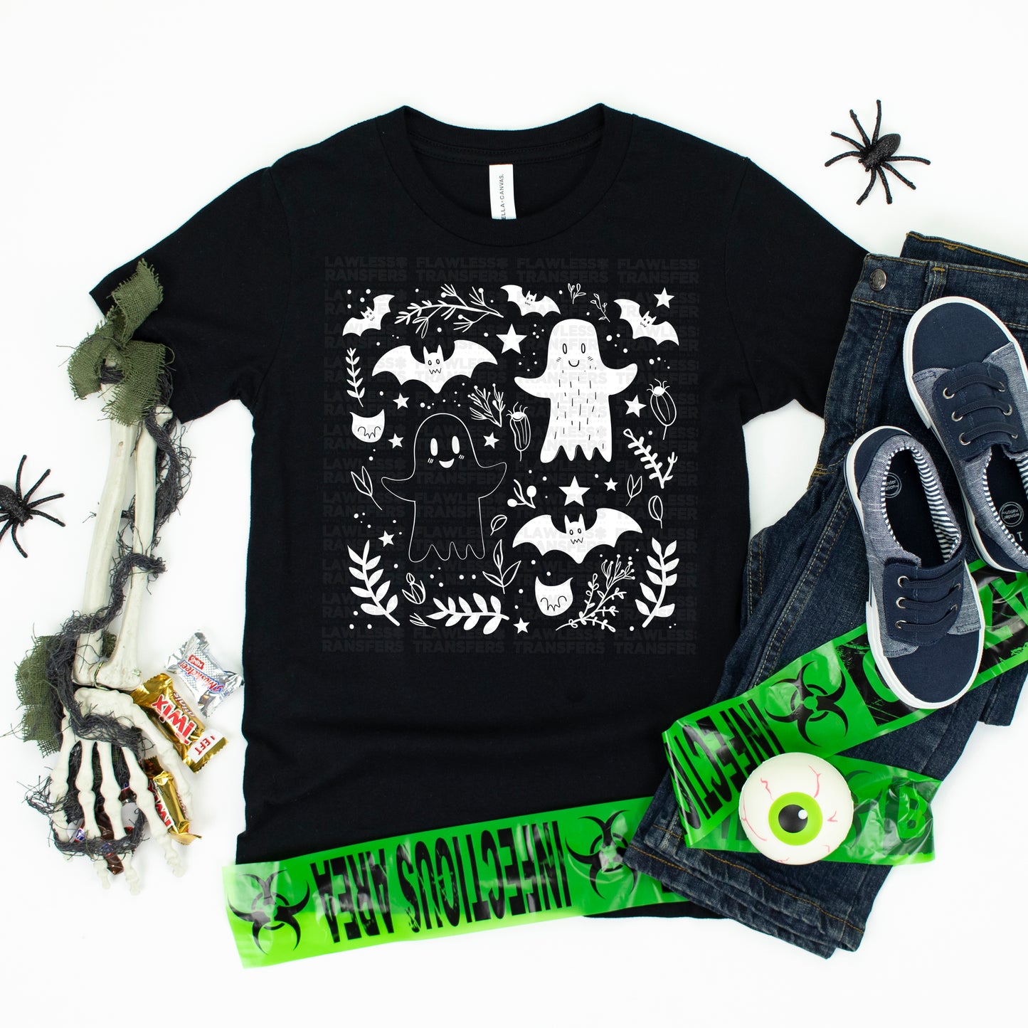 Cute Kids Halloween DTF Transfer