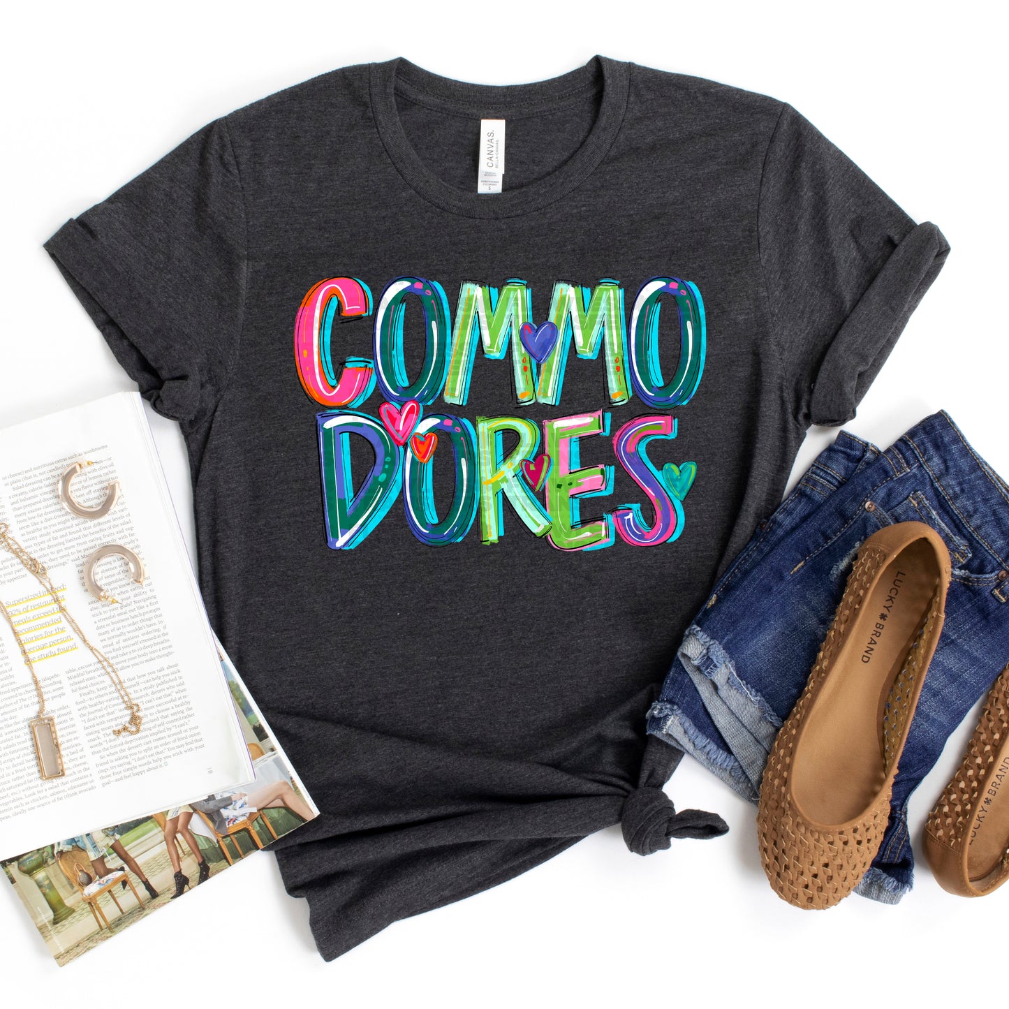 Commodores Cheery Words DTF Transfer