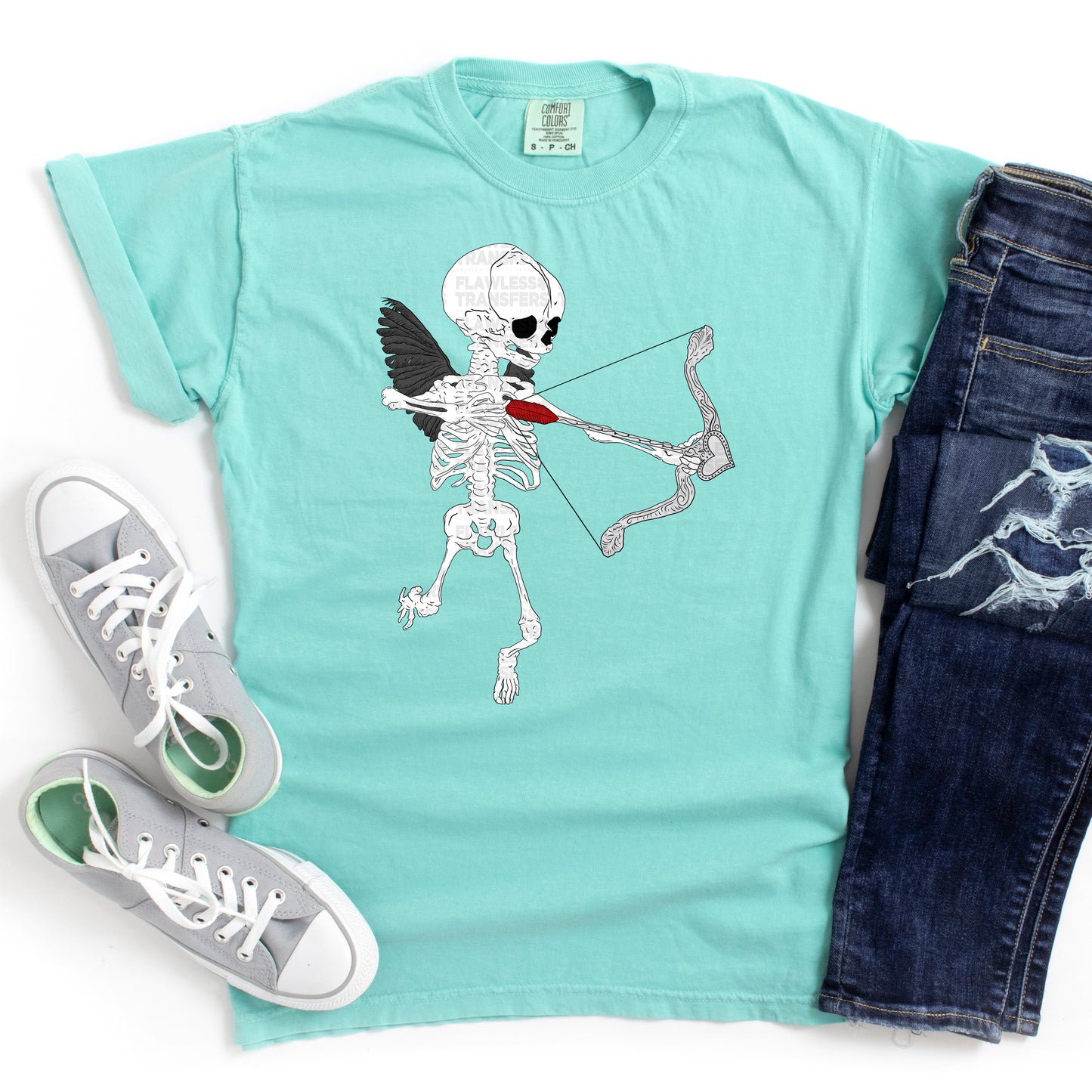 Cupid Skellie DTF Transfer