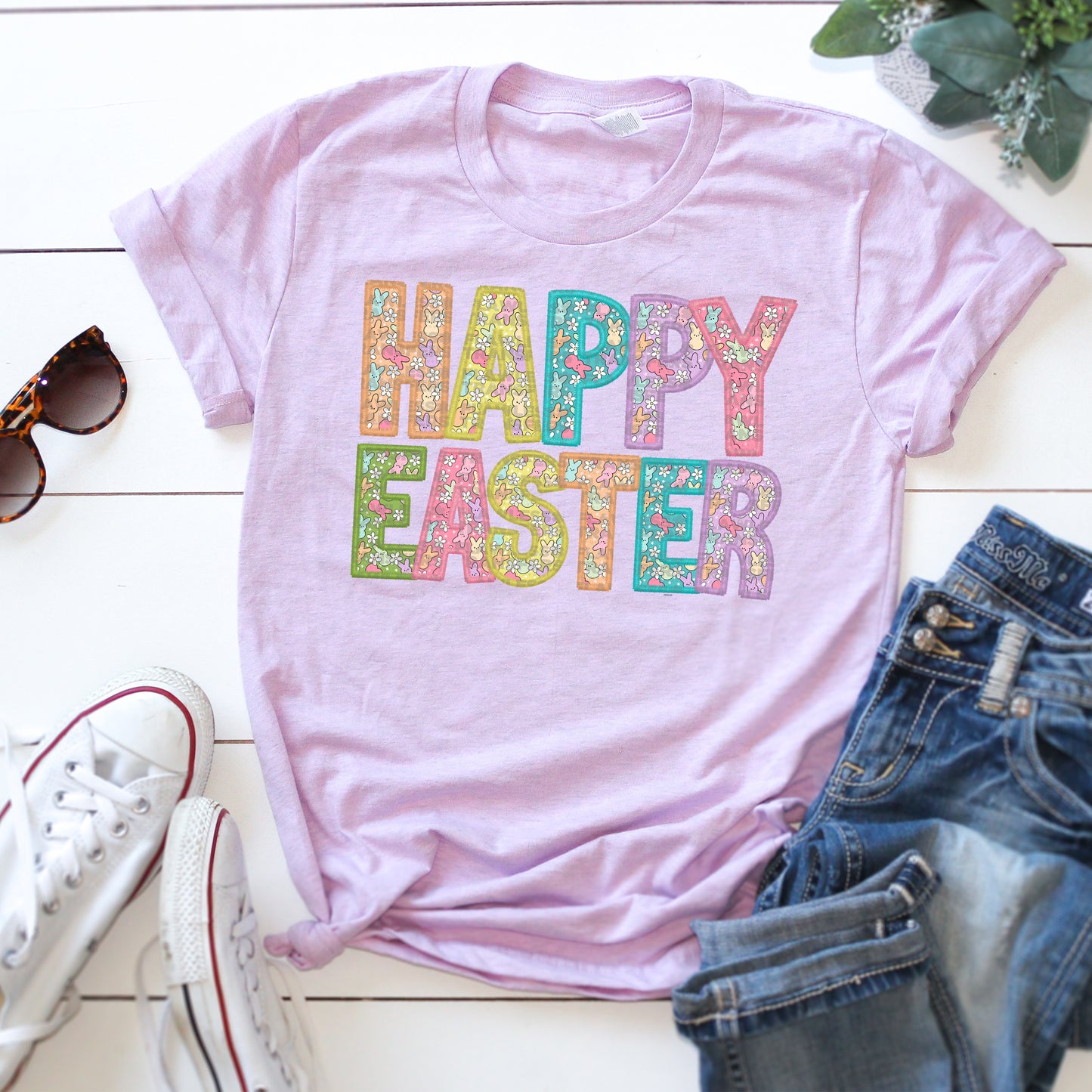 Pastel Peep Happy Easter #1107 - DTF Transfer