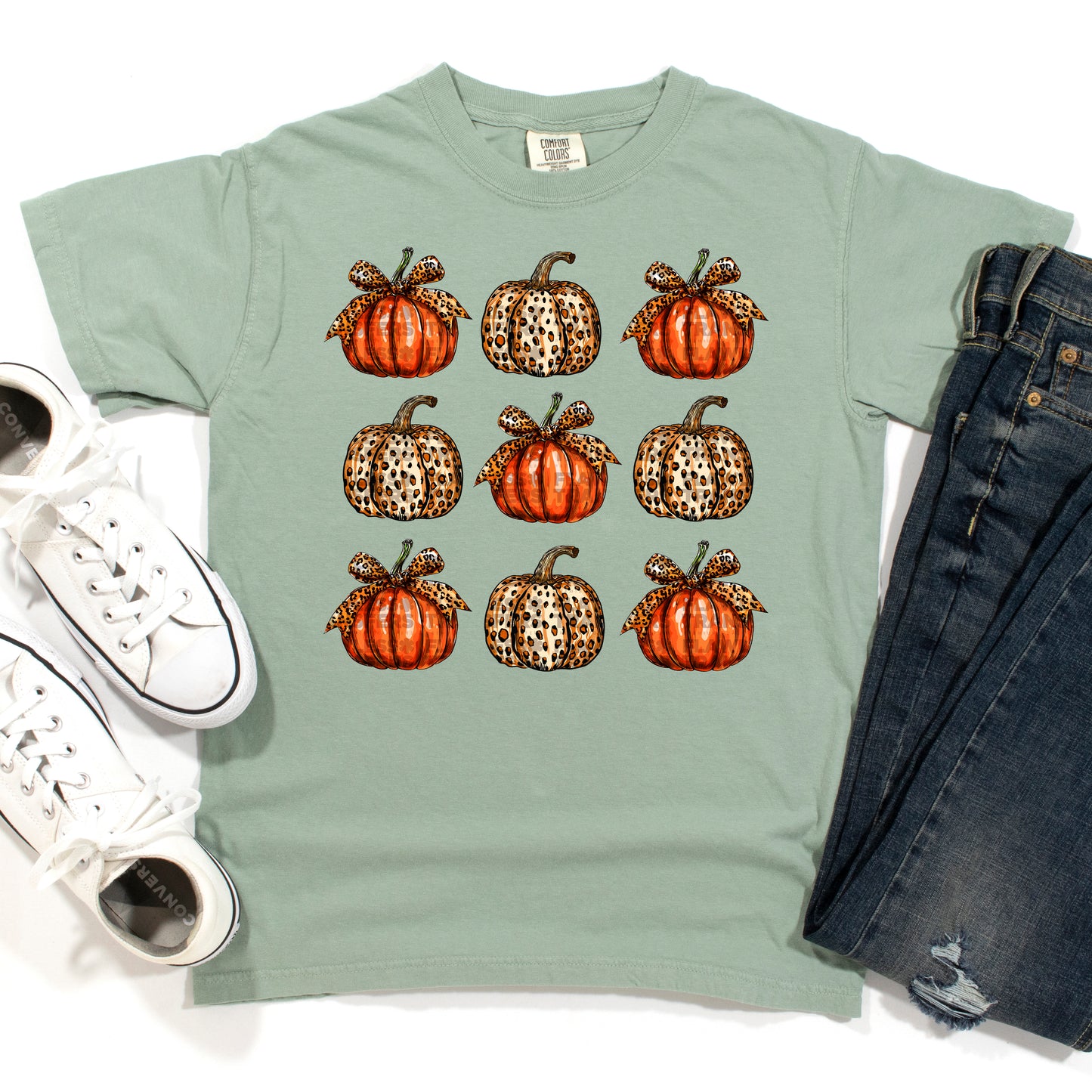 Fall Pumpkin Coquette Bow #2546 DTF Transfer