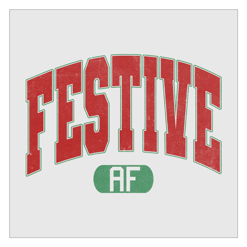 Festive AF DTF Transfer