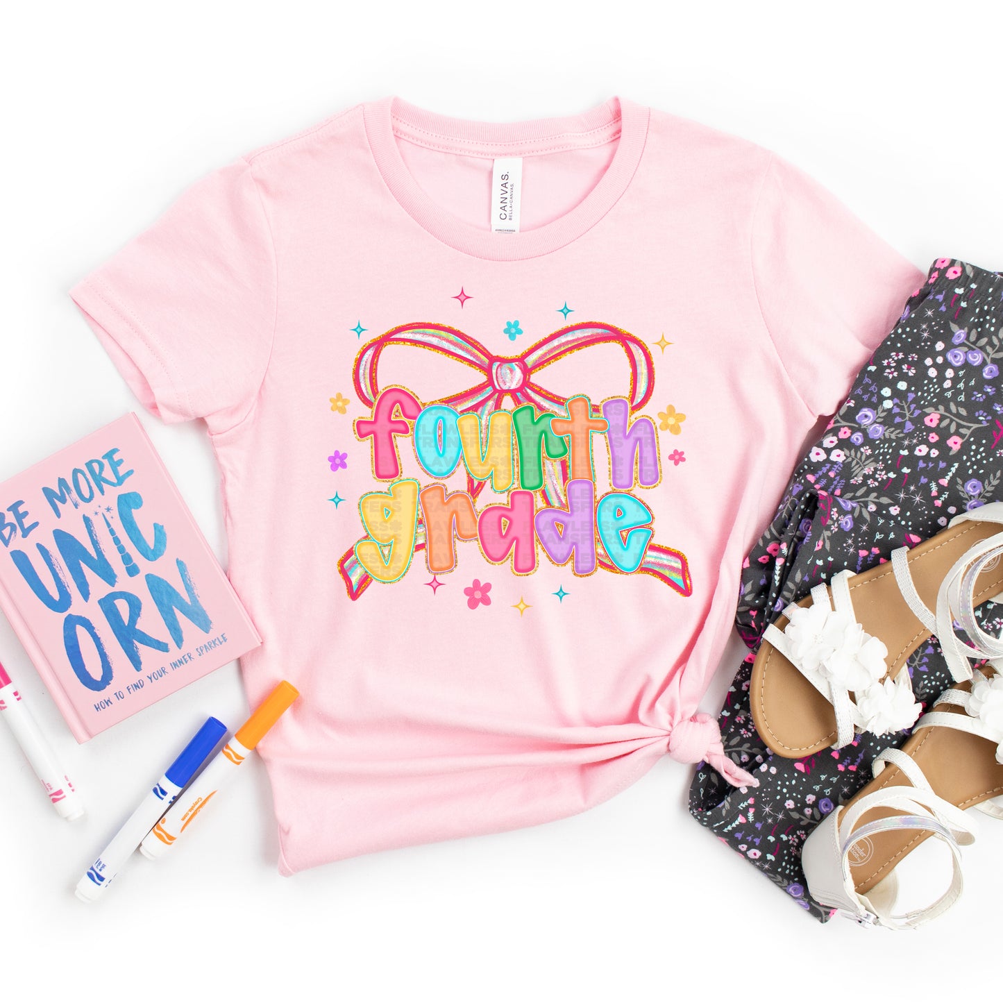 Preppy Coquette Back To School #2193 DTF Transfer