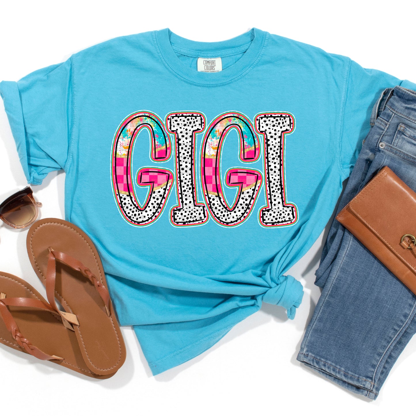 Gigi Happy Chaos Alpha #2021 DTF Transfer
