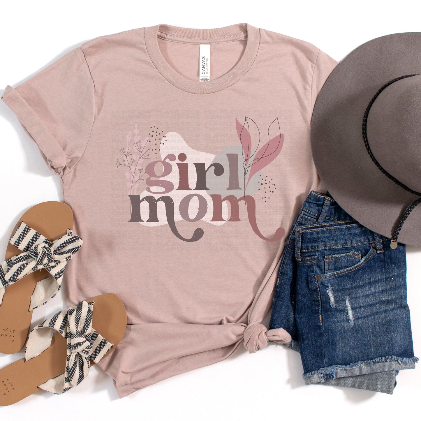 Girl Mom - Retro DTF Transfer