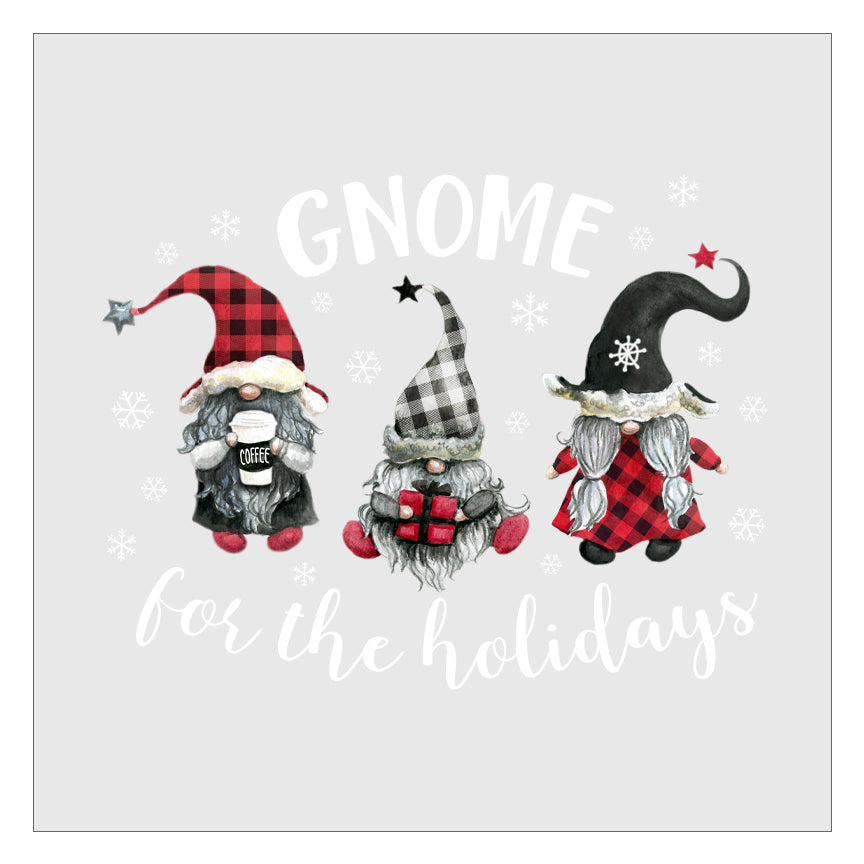 Gnome For The Holidays DTF Transfer