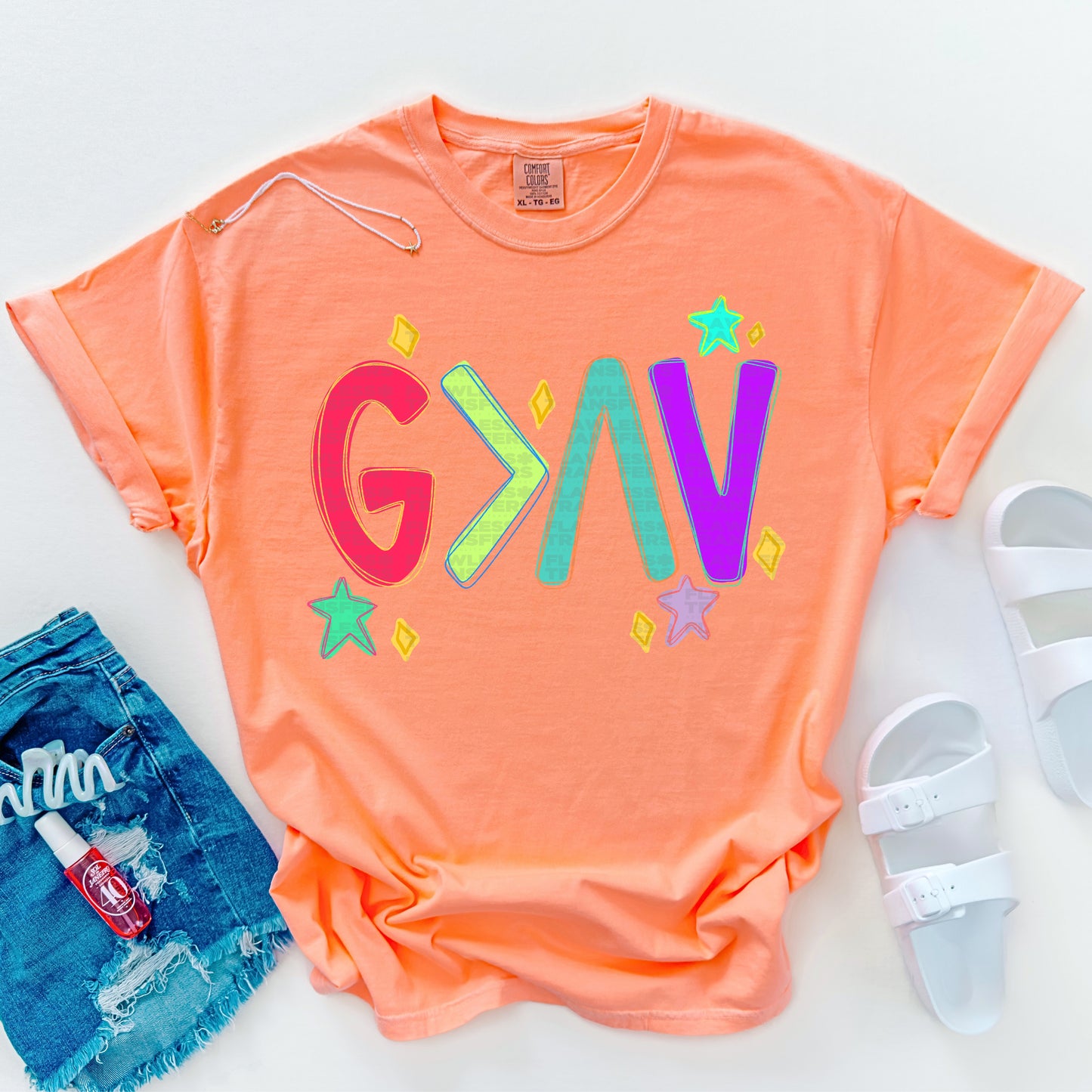 God Is Greater Than The Highs And Lows Symbol #2230 DTF Transfer