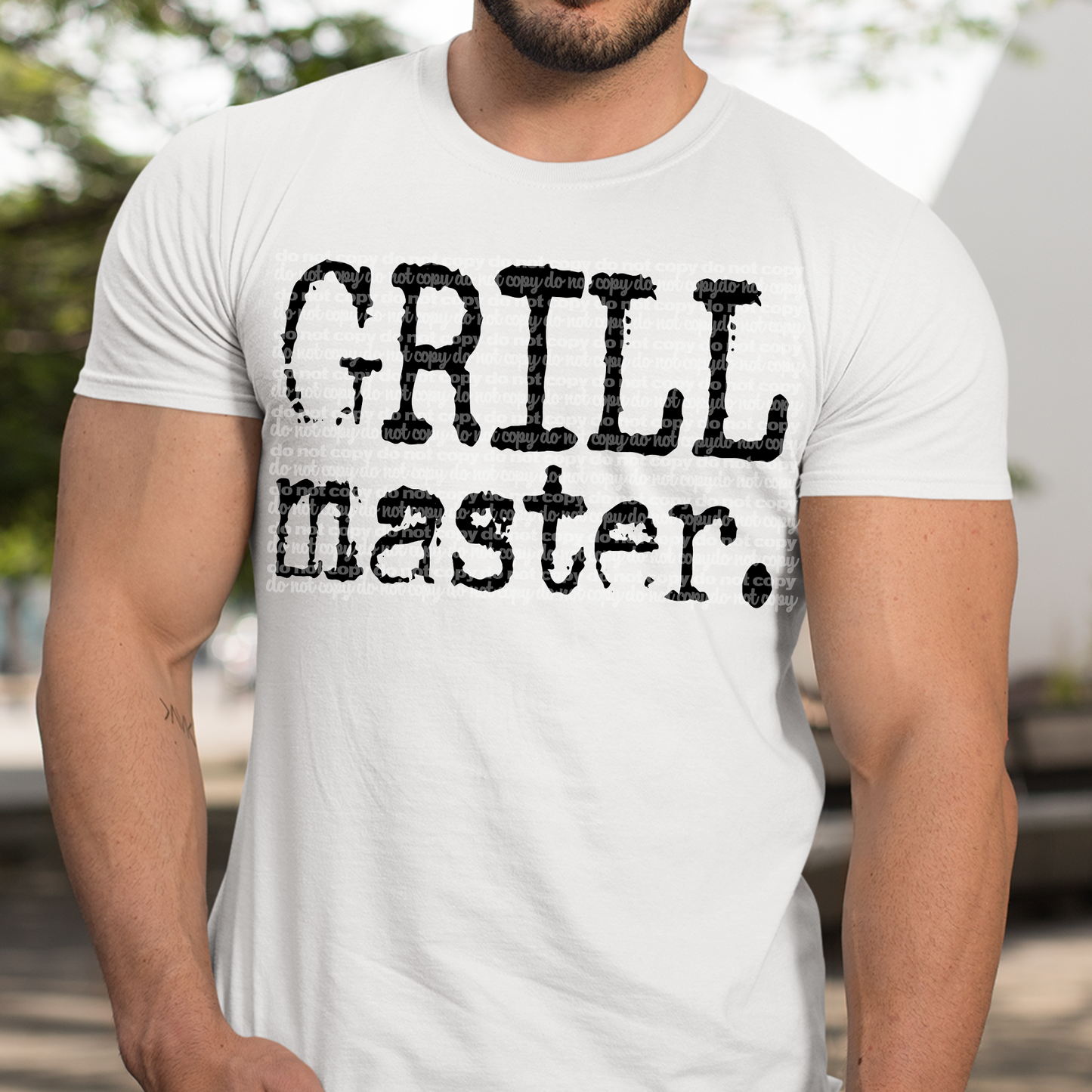 Grill Master #2095 DTF Transfer