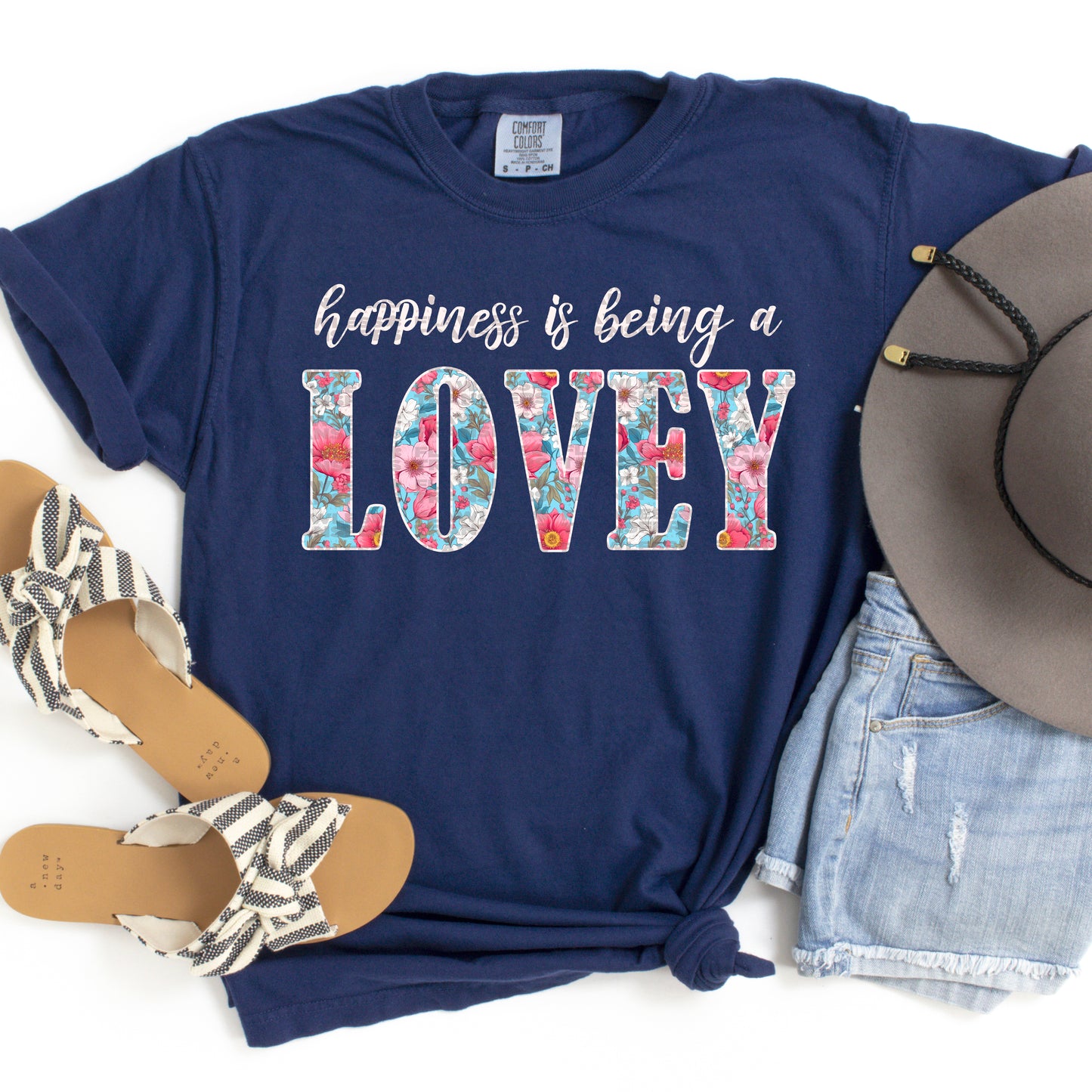 Happiness Is Being A Lovey DTF Transfer