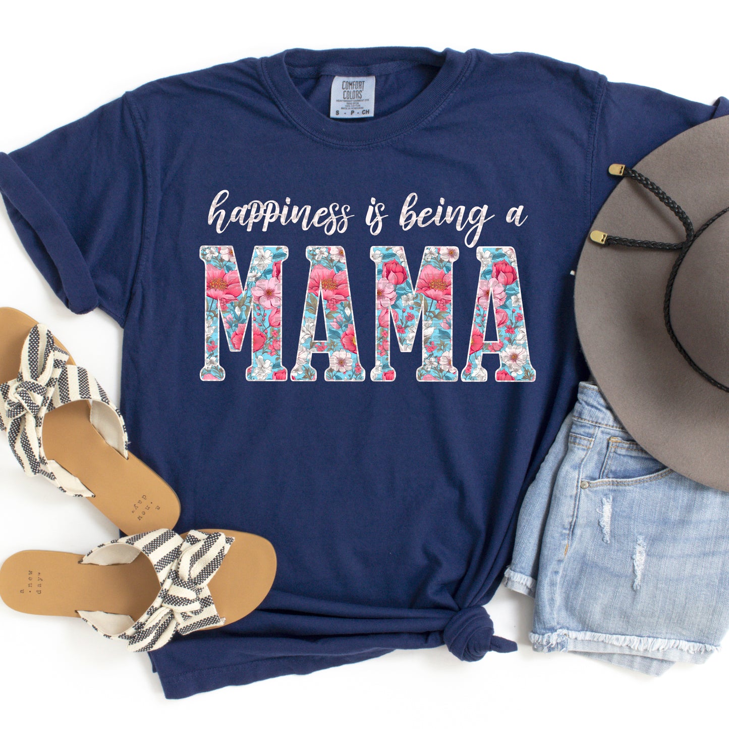 Happiness Is Being A Mama DTF Transfer