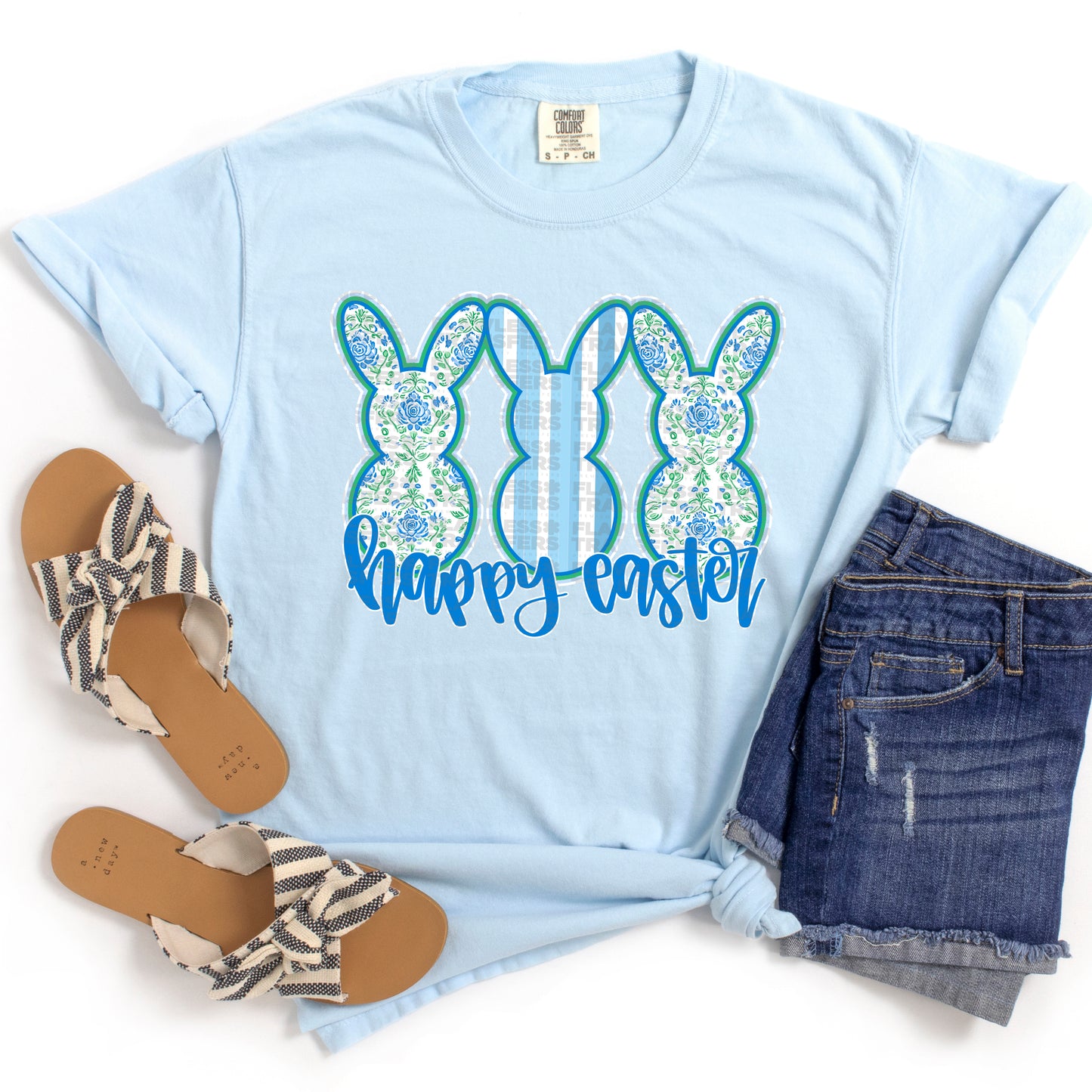 Happy Easter Bloomful Bliss #2048 DTF Transfer