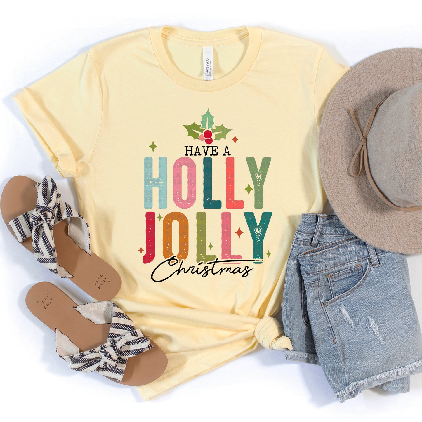 Have A Holly Jolly Christmas DTF Transfer