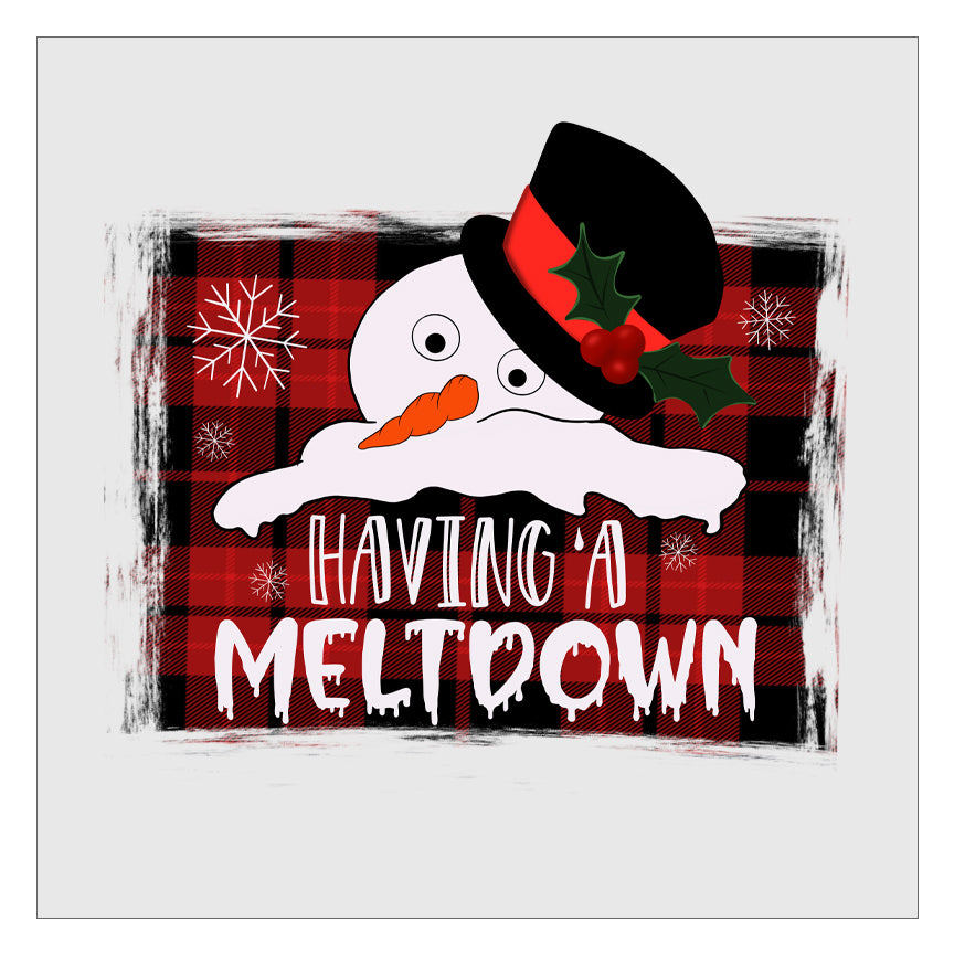 Having A Meltdown DTF Transfer