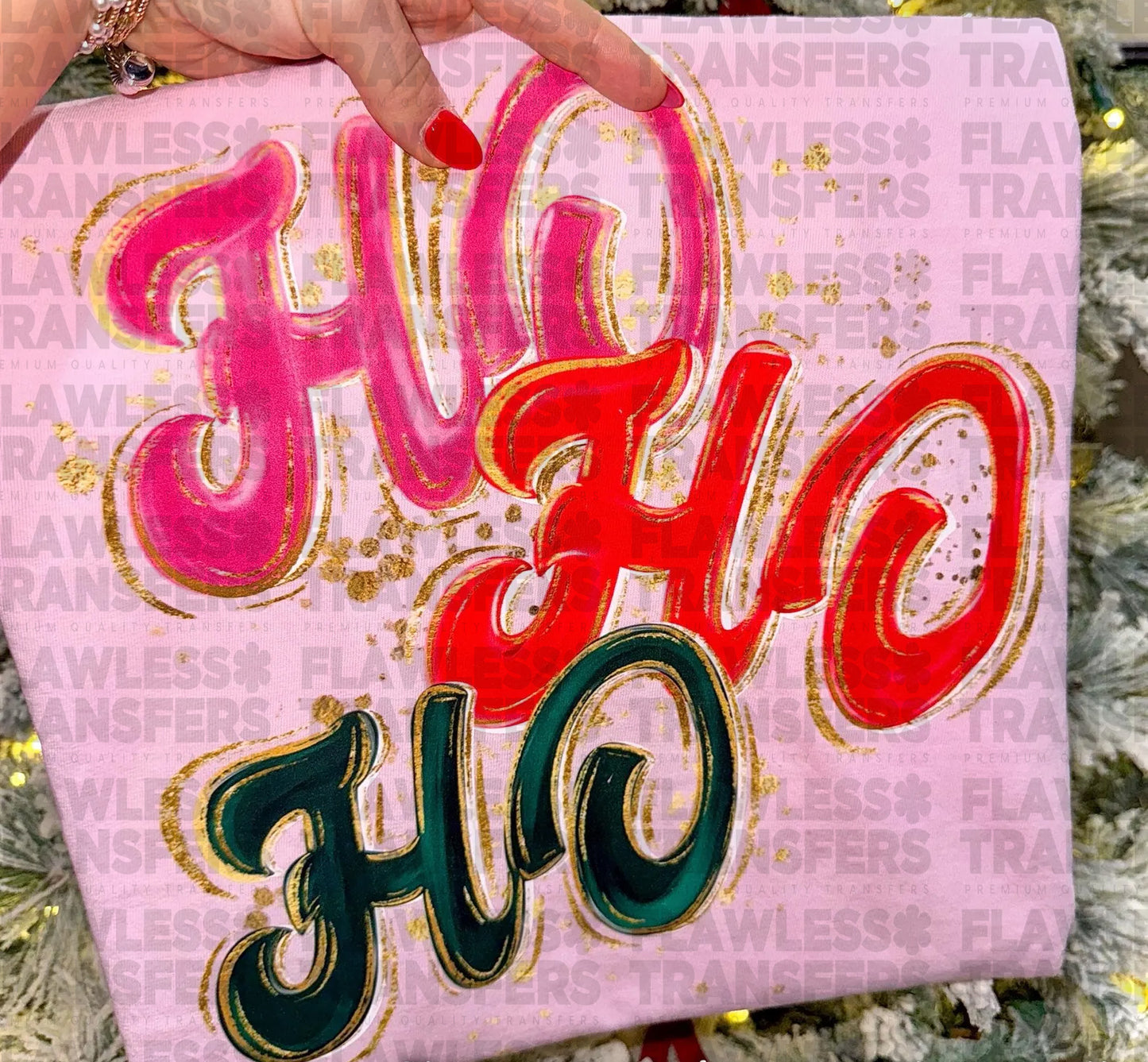 Ho Ho Ho #2839 DTF Transfer