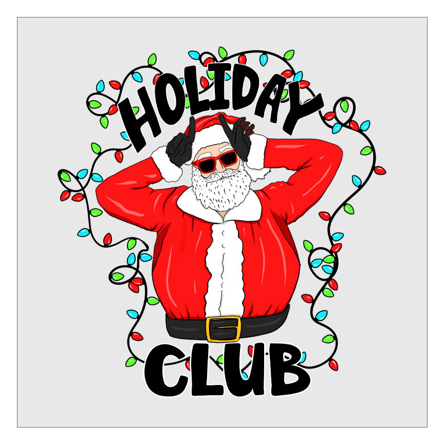 Holiday Club DTF Transfer